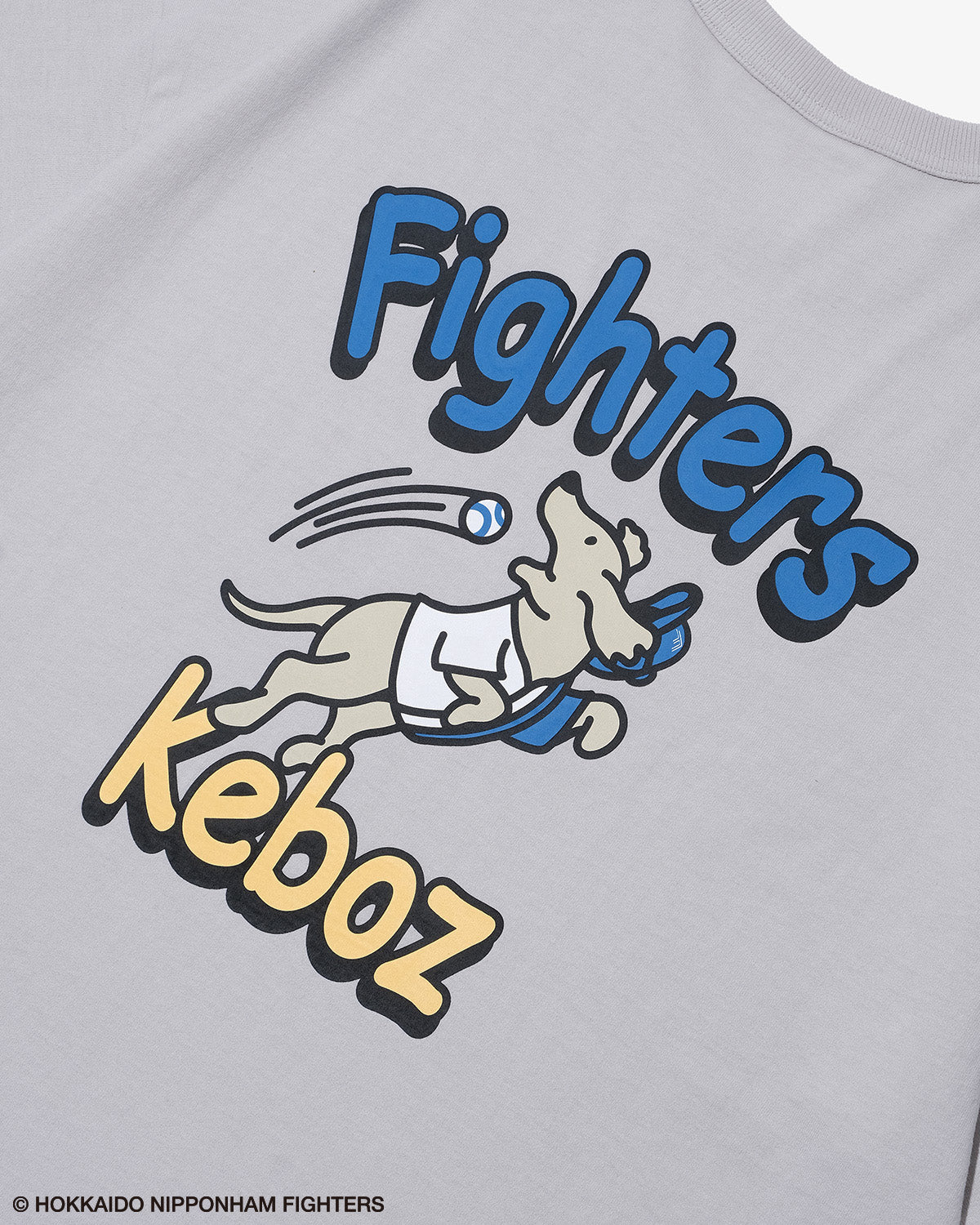 FIGHTERS × KEBOZ BASEBALL DOG S/S TEE