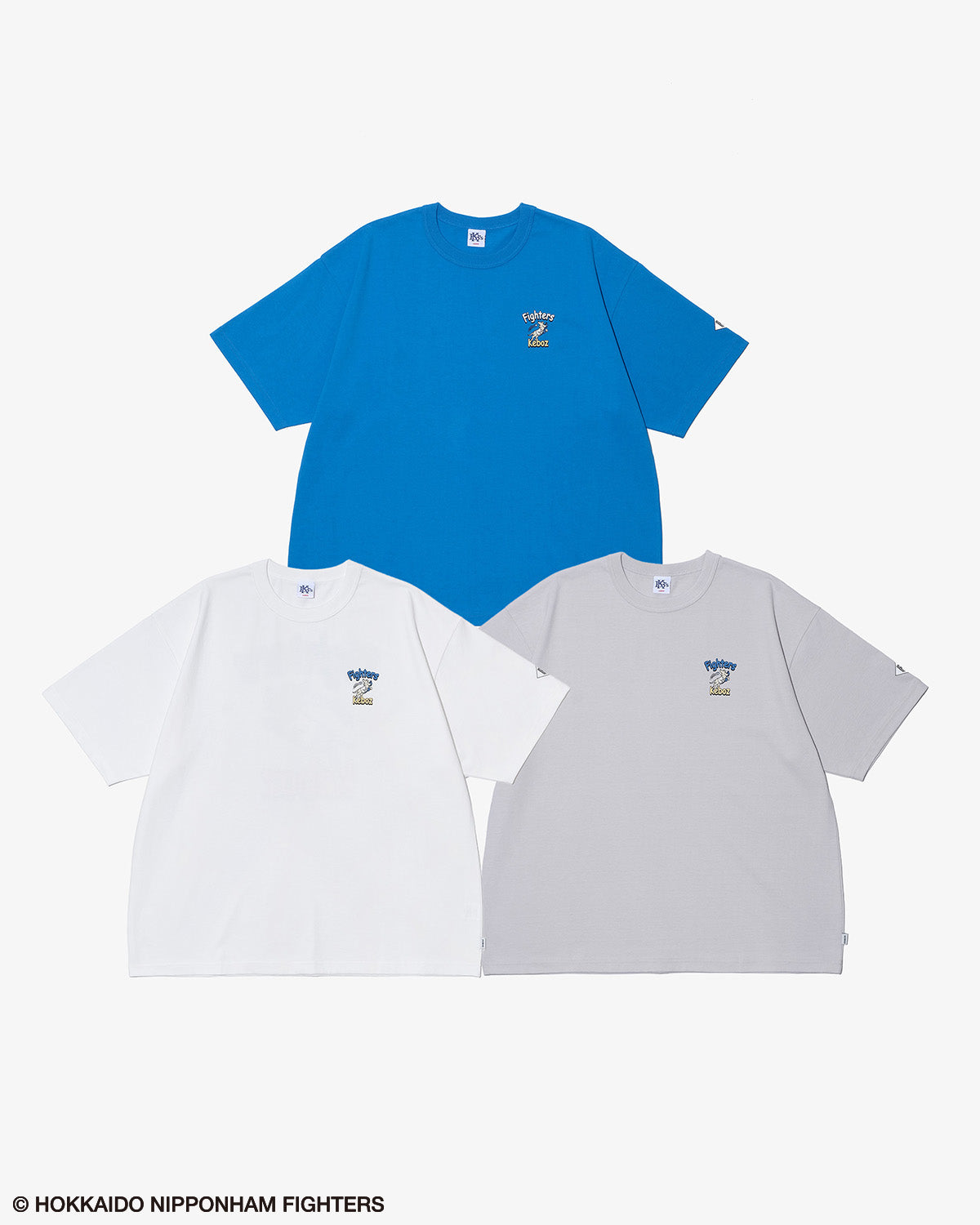 FIGHTERS × KEBOZ BASEBALL DOG S/S TEE
