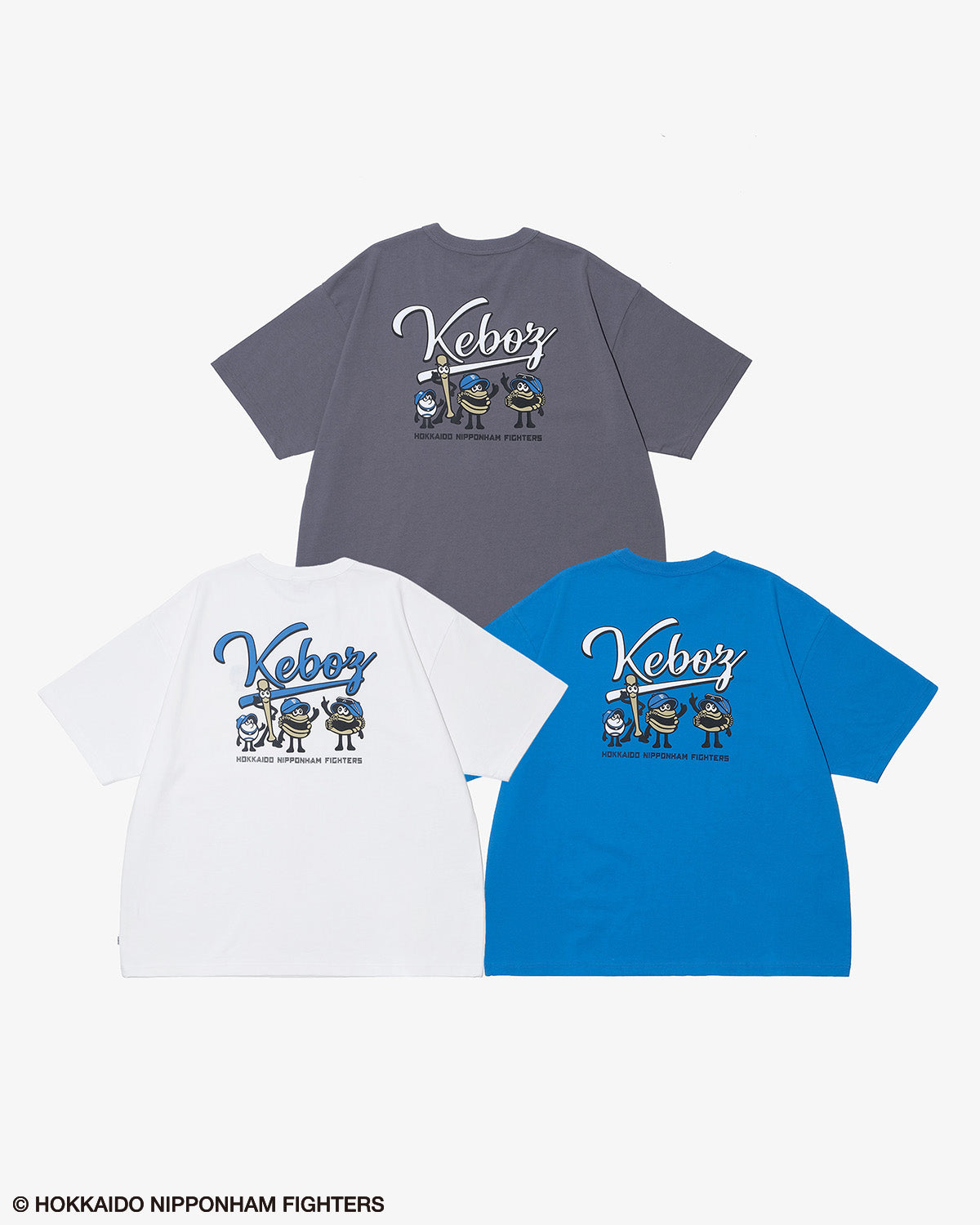 FIGHTERS × KEBOZ CHARACTER S/S TEE