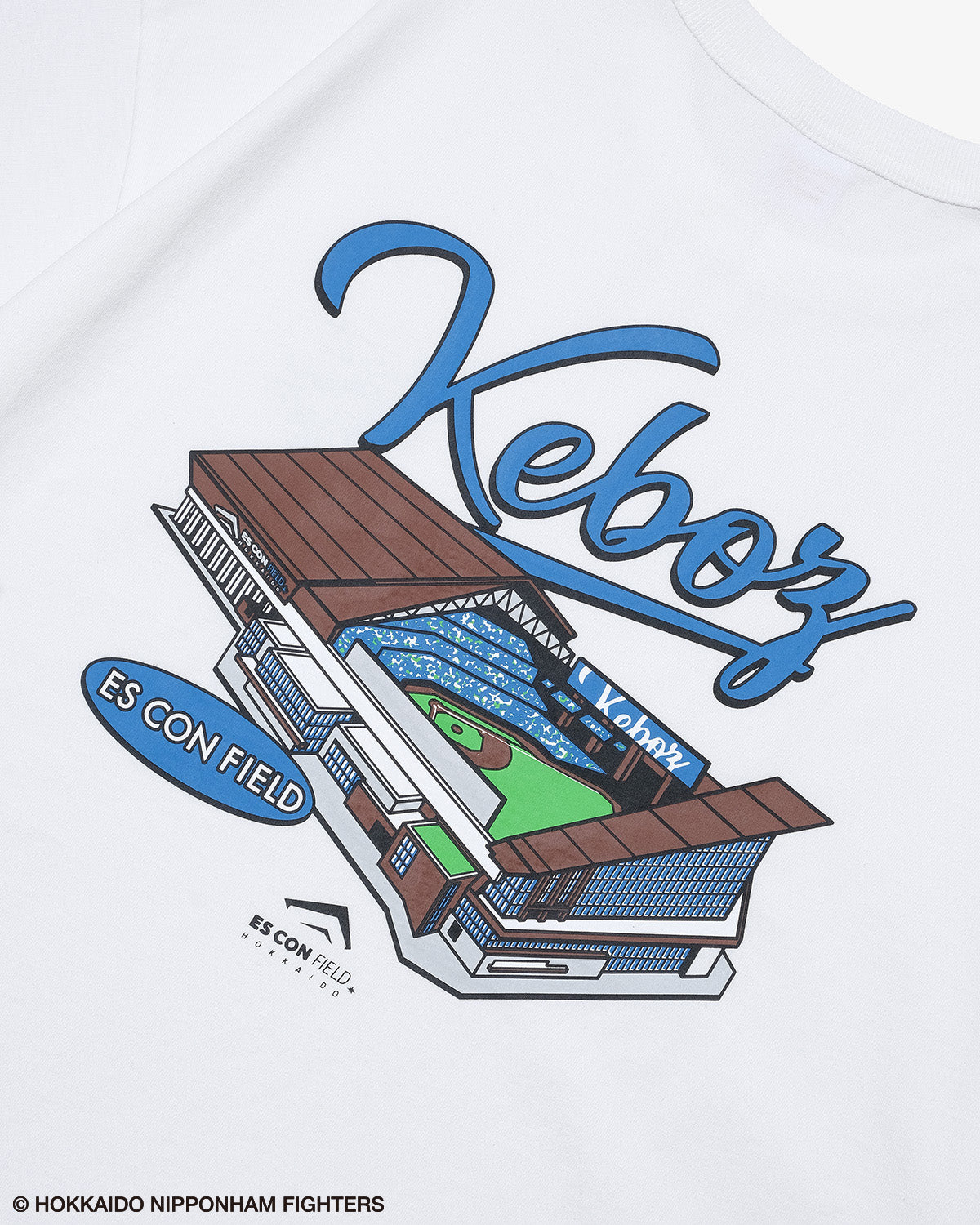 FIGHTERS × KEBOZ ES CON FIELD S/S TEE