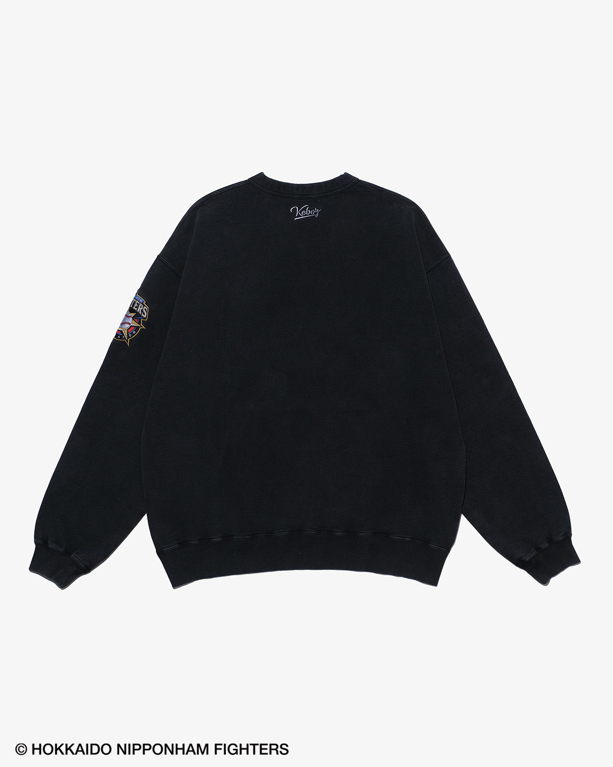FIGHTERS × KEBOZ OLD F WASHED SWEAT CREWNECK