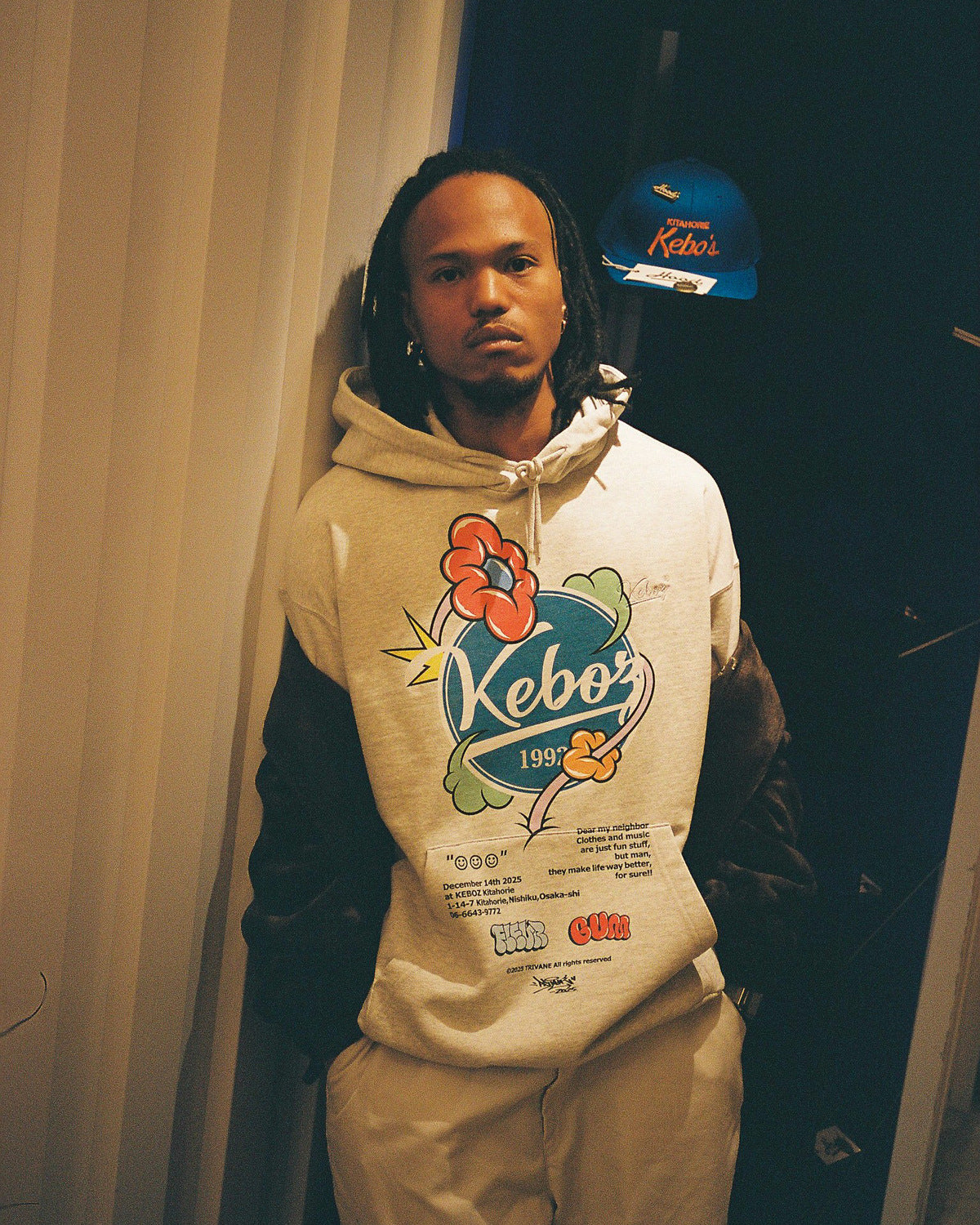 FLEUR × KEBOZ BB BOOT SWEAT HOODIE