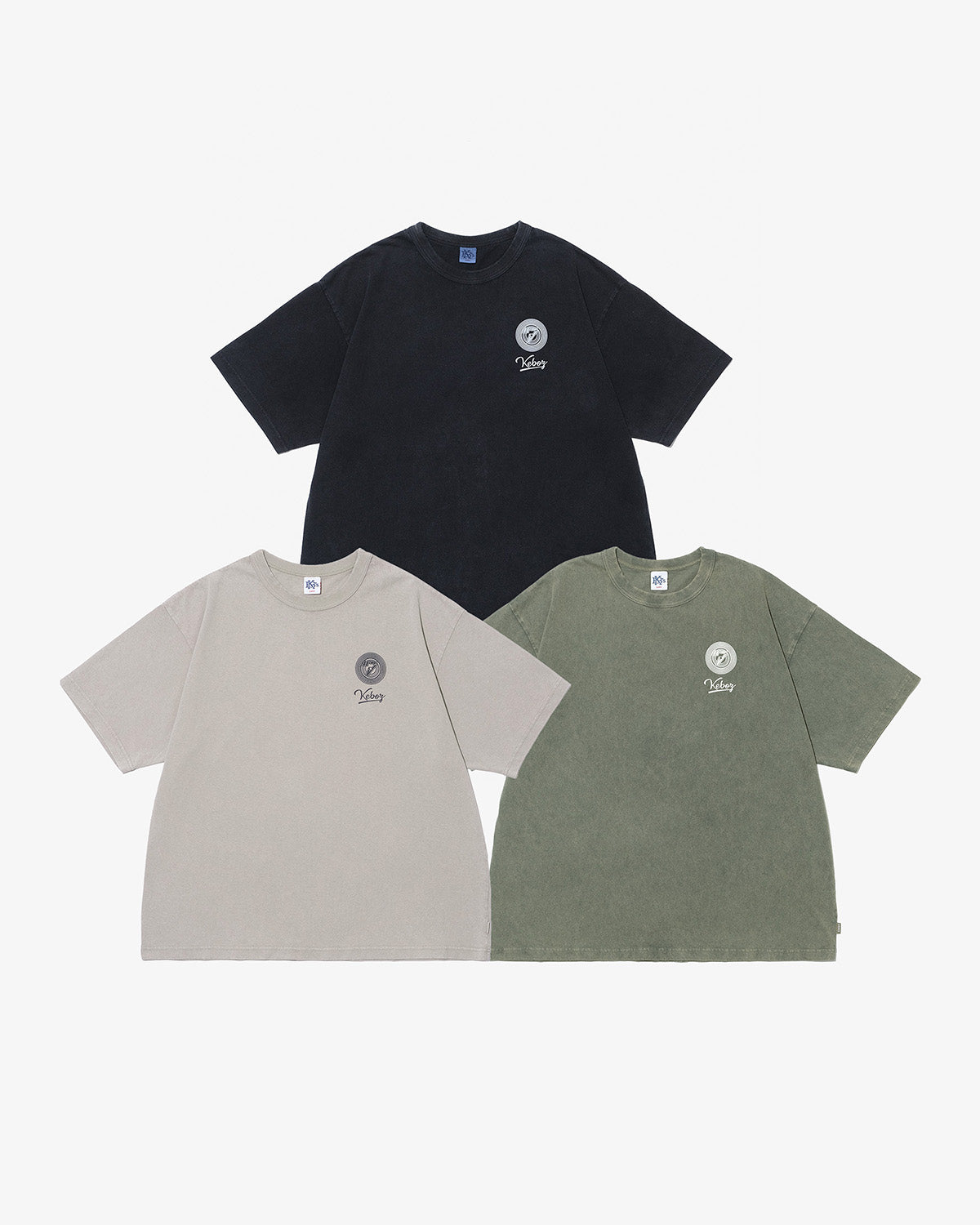 J-SPOT × KEBOZ WASHED S/S TEE