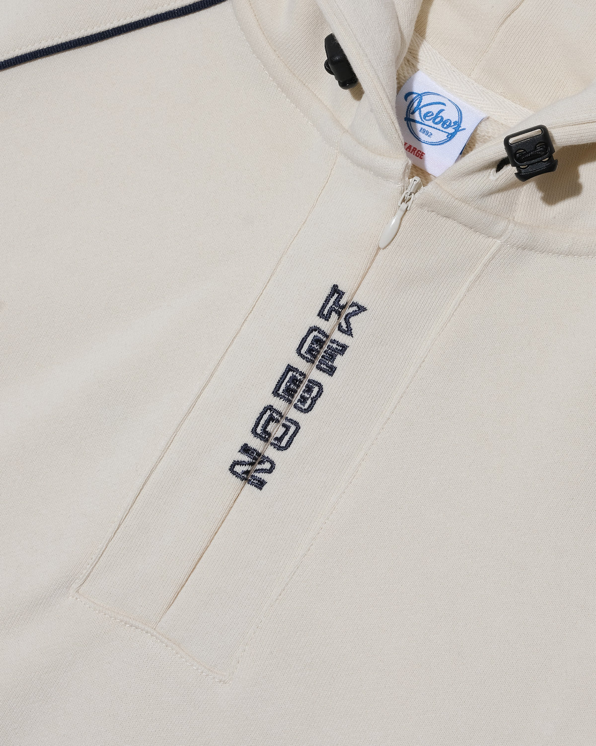 KAC SWEAT HALF ZIP HOODIE
