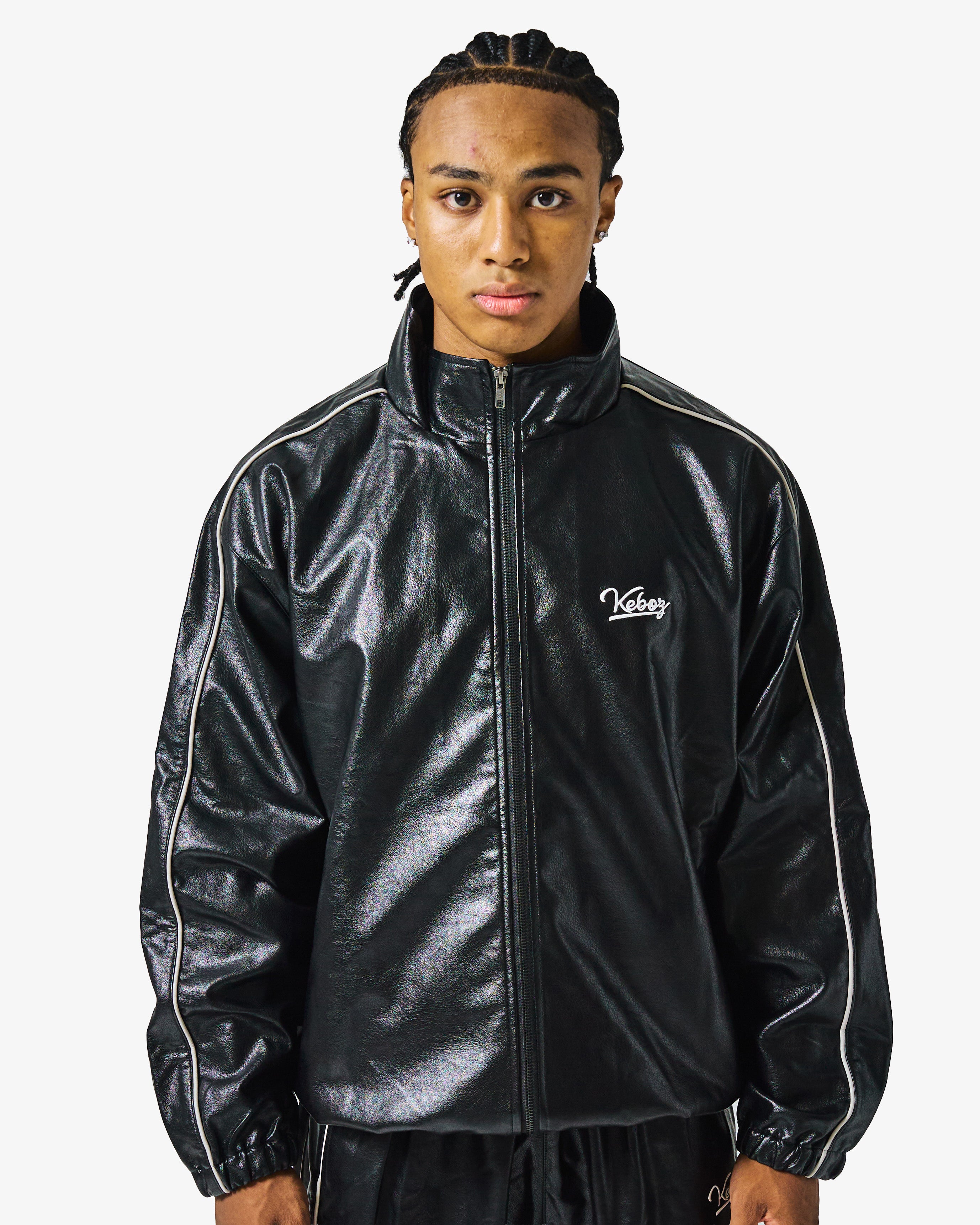FAUX LEATHER JACKET