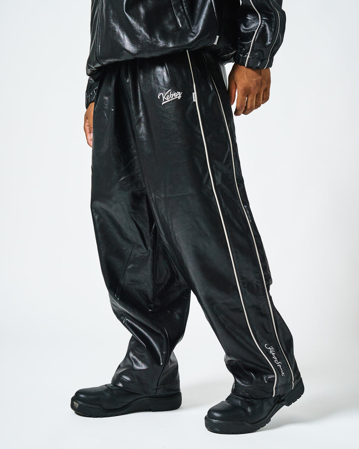 FAUX LEATHER PANTS