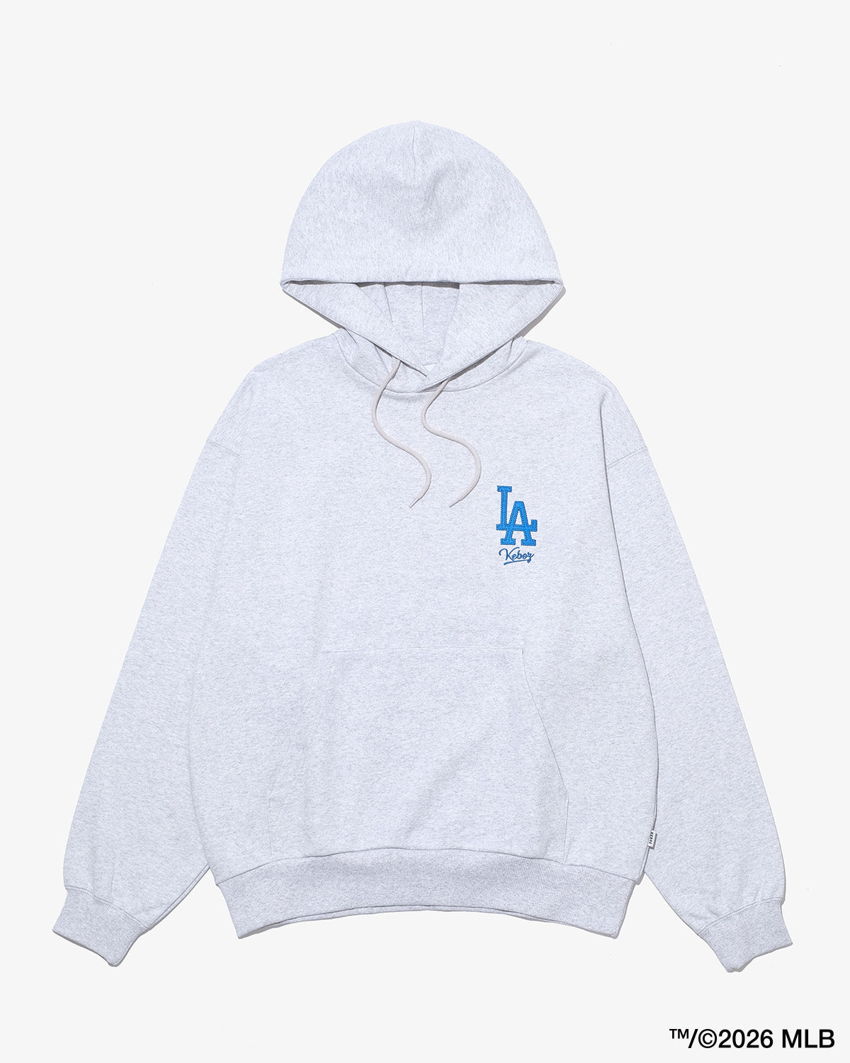 KEBOZ × MLB LOS ANGELES DODGERS LOGO SWEAT HOODIE