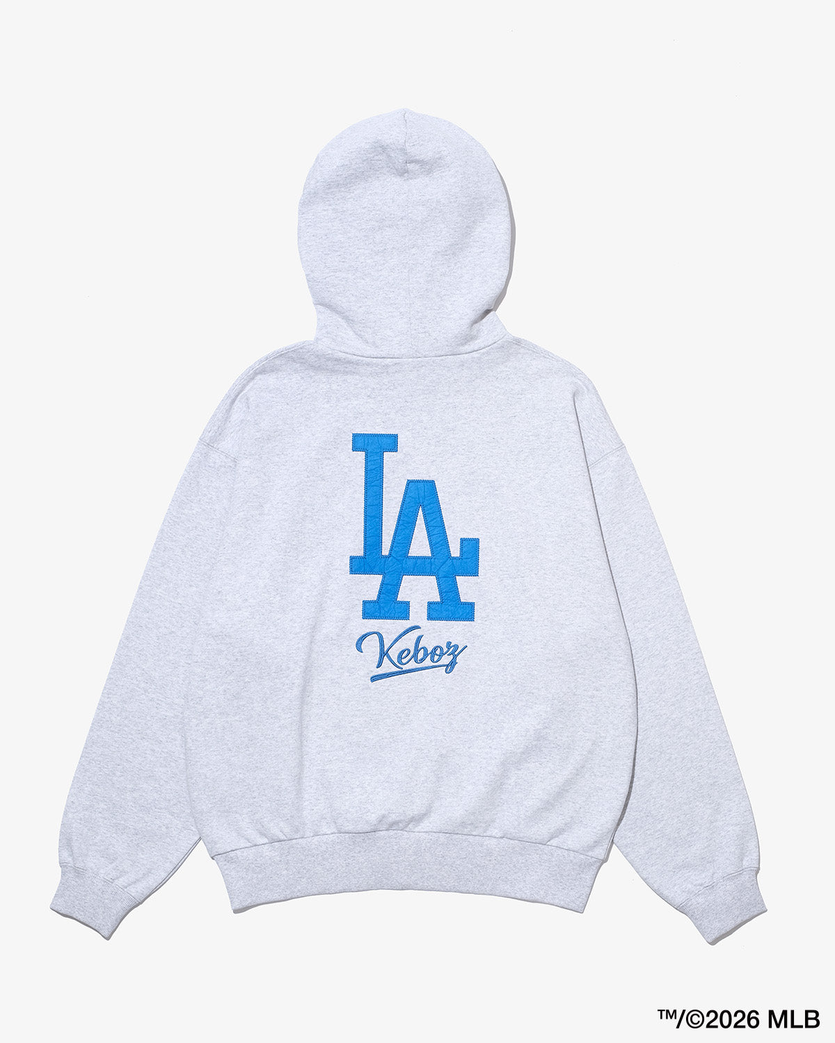 KEBOZ × MLB LOS ANGELES DODGERS LOGO SWEAT HOODIE
