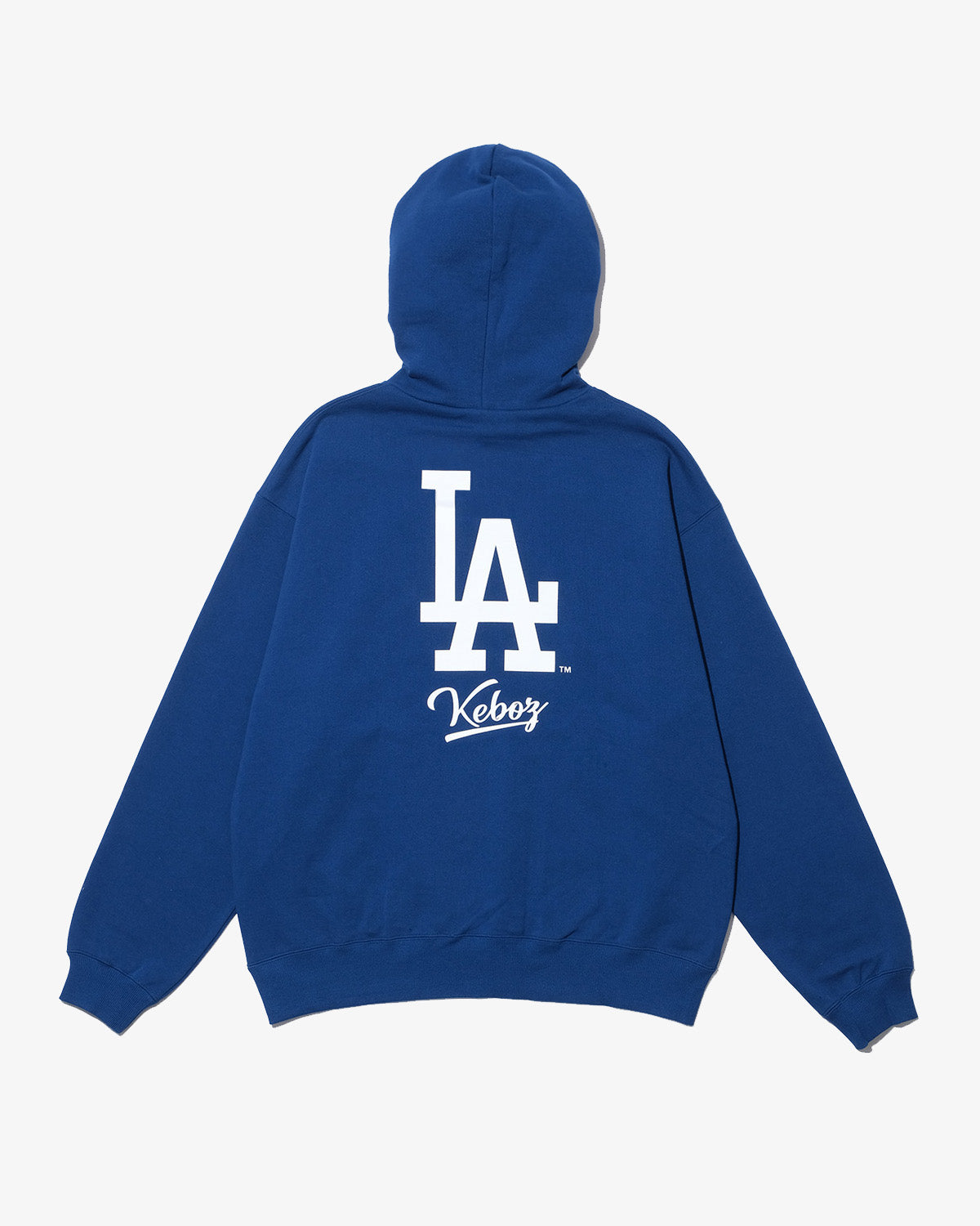 KEBOZ × MLB LOS ANGELES DODGERS LOGO SWEAT HOODIE