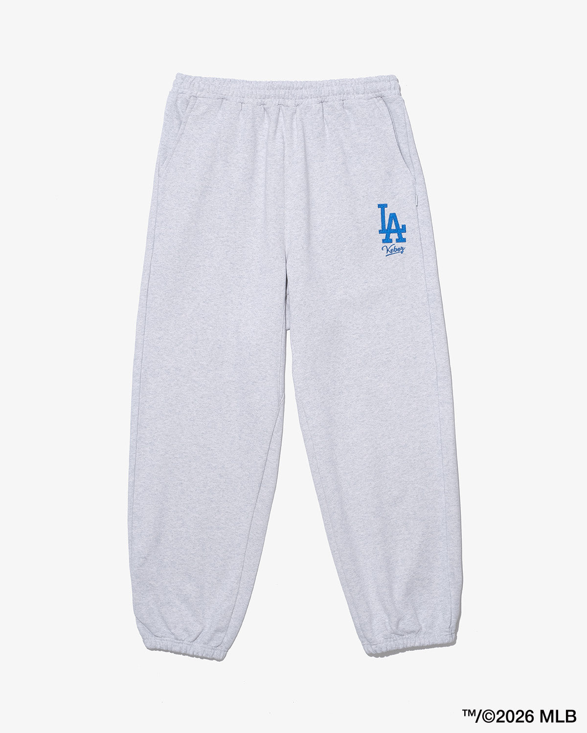 KEBOZ × MLB LOS ANGELES DODGERS LOGO SWEAT PANTS
