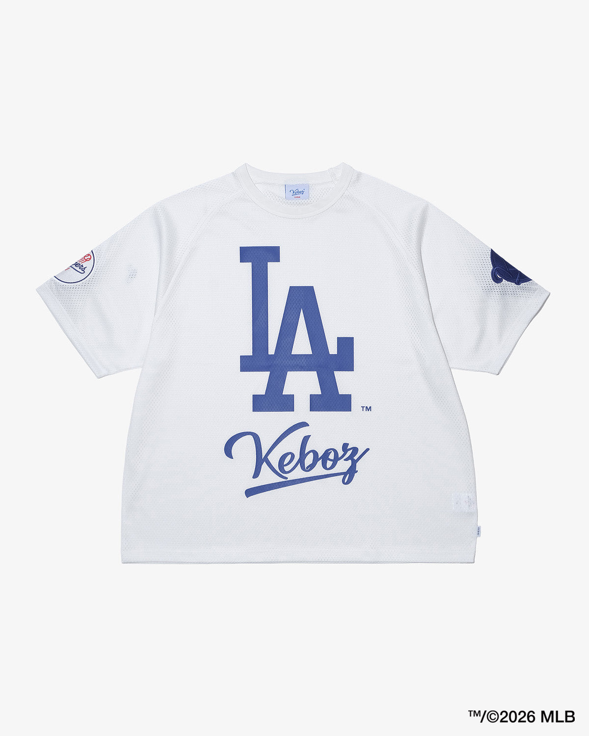 KEBOZ × MLB LOS ANGELES DODGERS MESH TEE