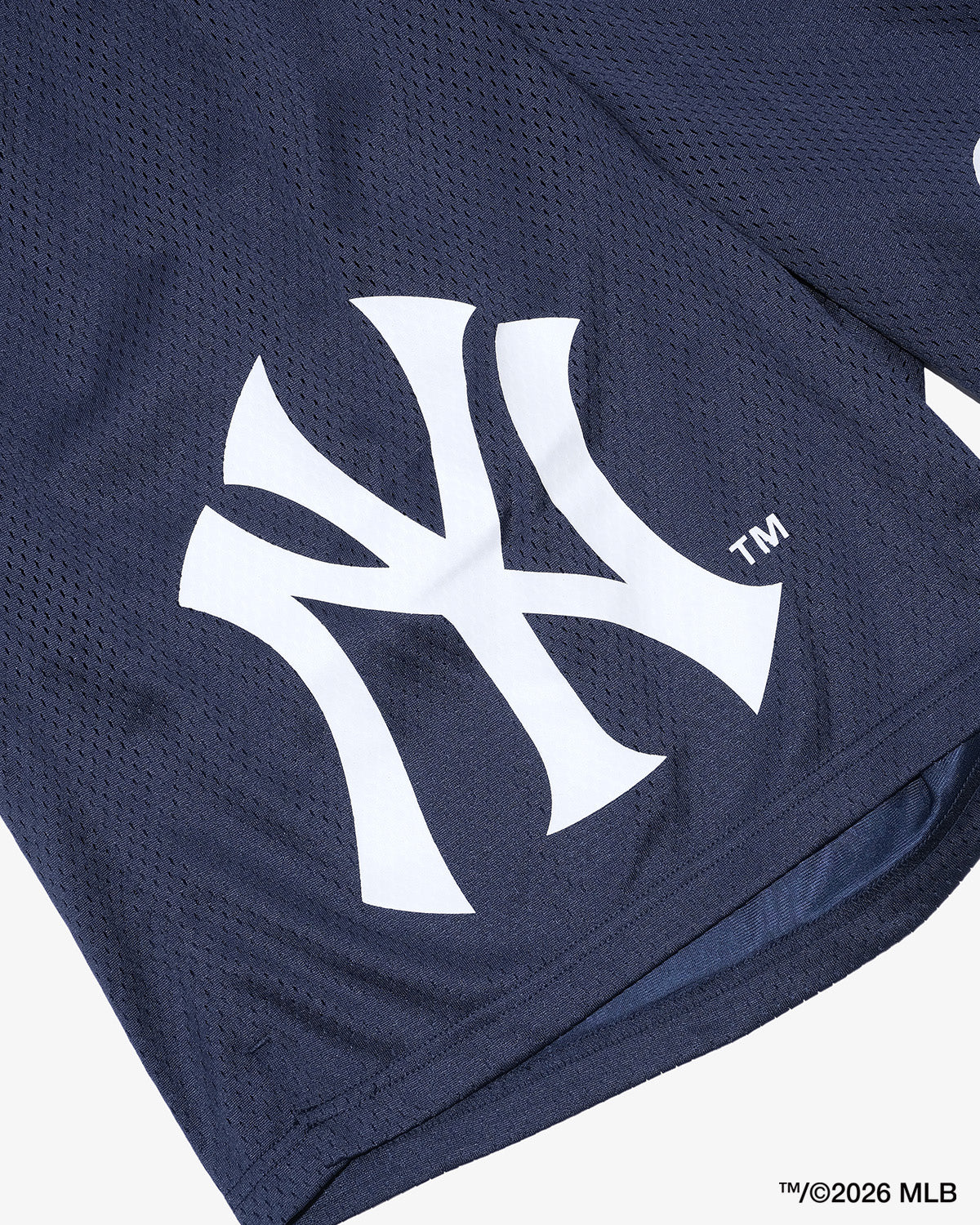 KEBOZ × MLB NEW YORK YANKEES MESH SHORTS