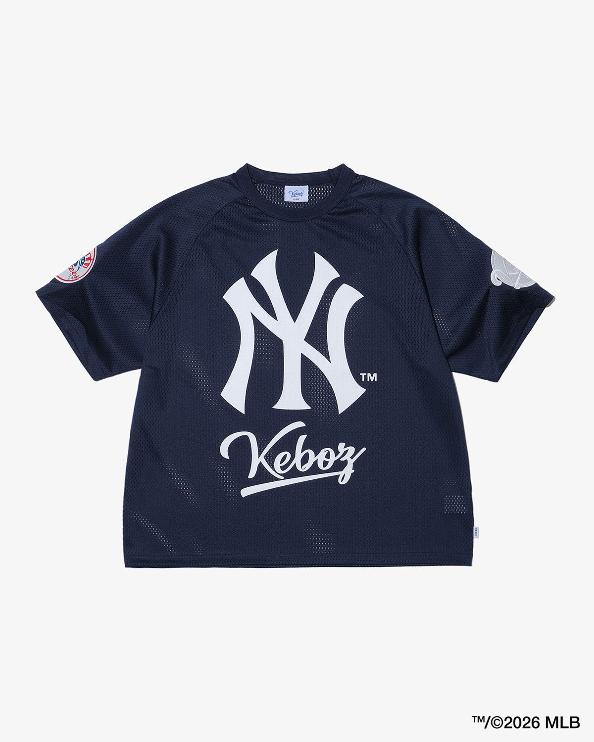 KEBOZ × MLB NEW YORK YANKEES MESH TEE