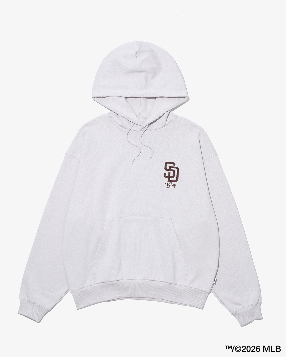 KEBOZ × MLB SAN DIEGO PADRES LOGO SWEAT HOODIE