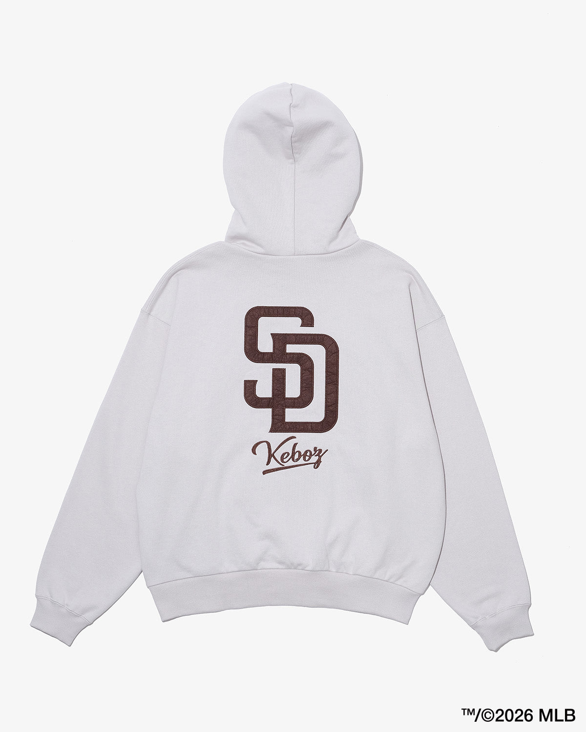 KEBOZ × MLB SAN DIEGO PADRES LOGO SWEAT HOODIE