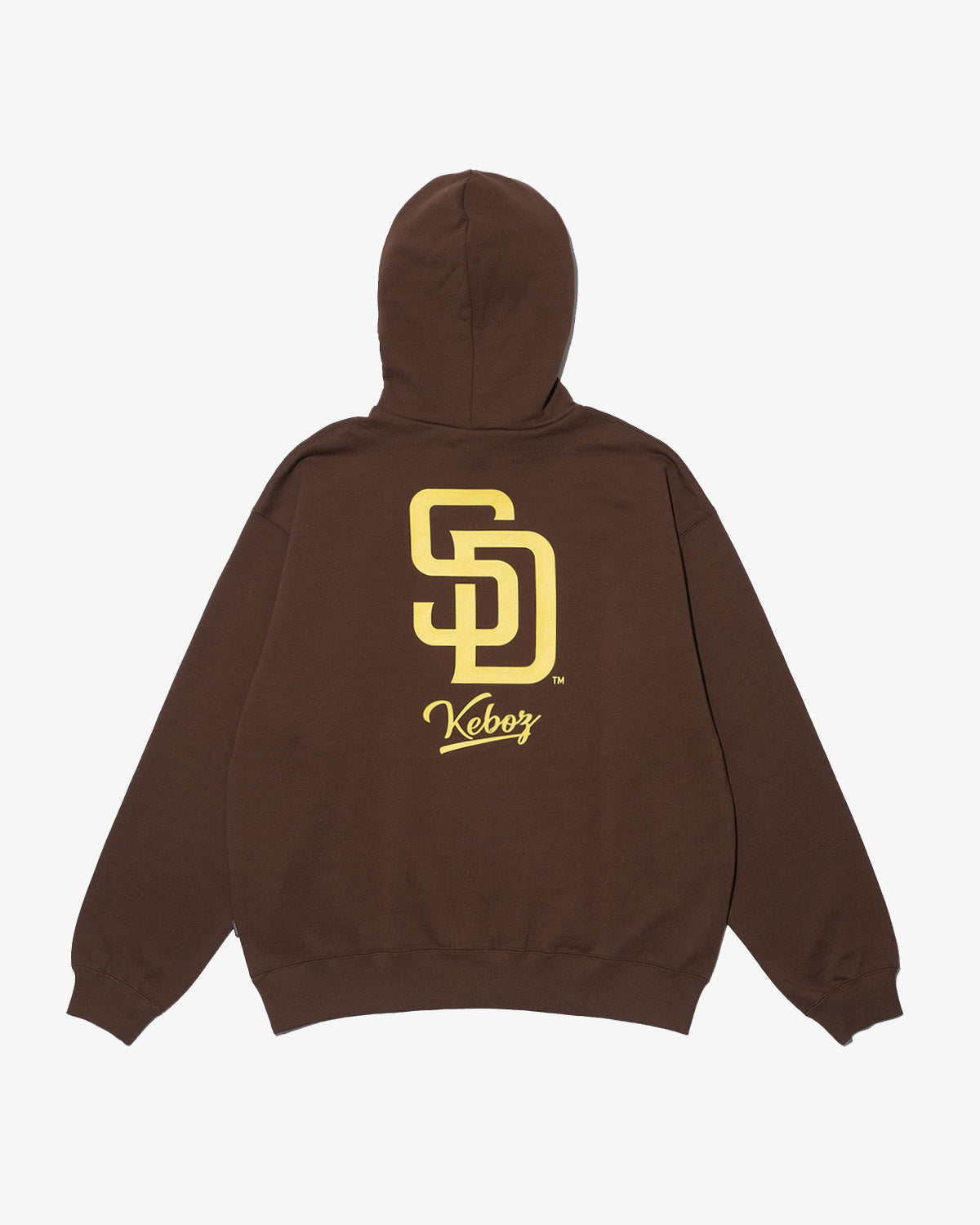KEBOZ × MLB SAN DIEGO PADRES LOGO SWEAT HOODIE