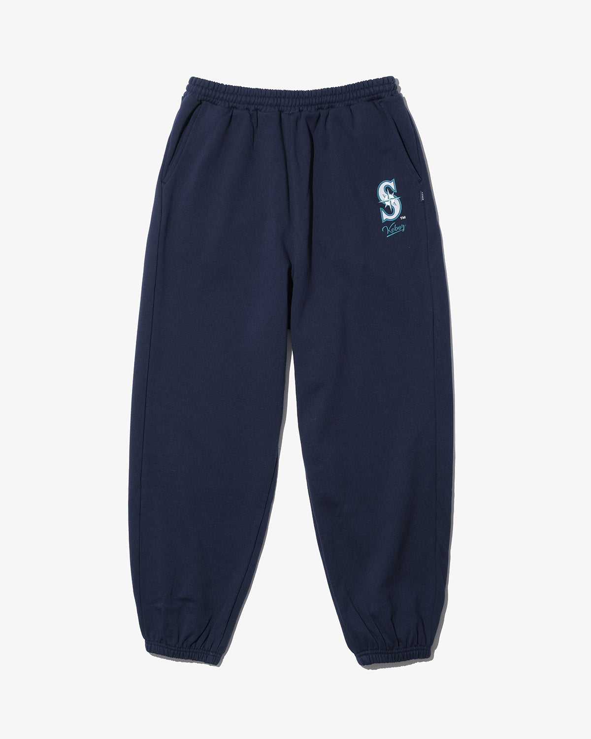 KEBOZ × MLB SEATTLE MARINERS LOGO SWEAT PANTS
