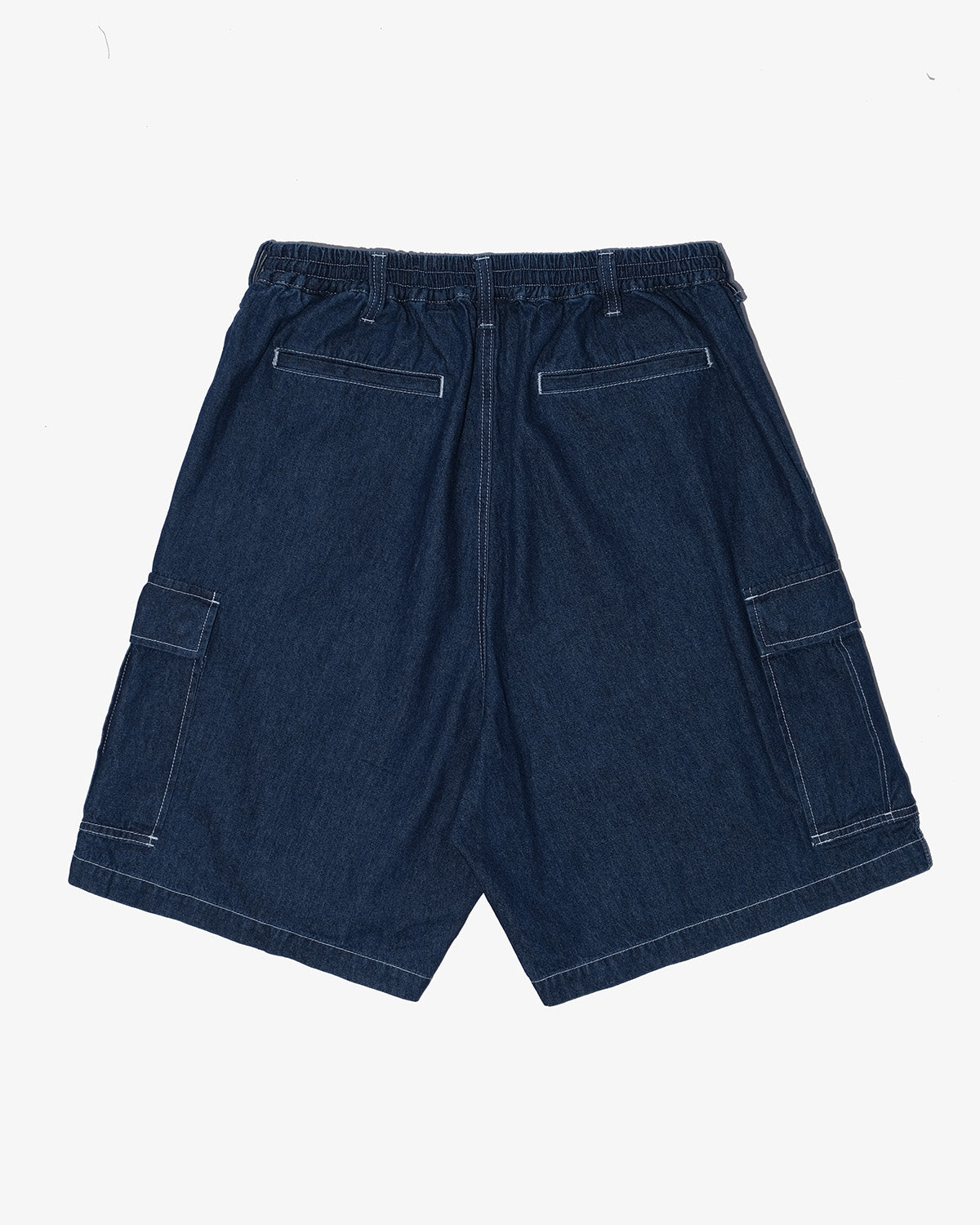 LIGHT DENIM CARGO SHORTS