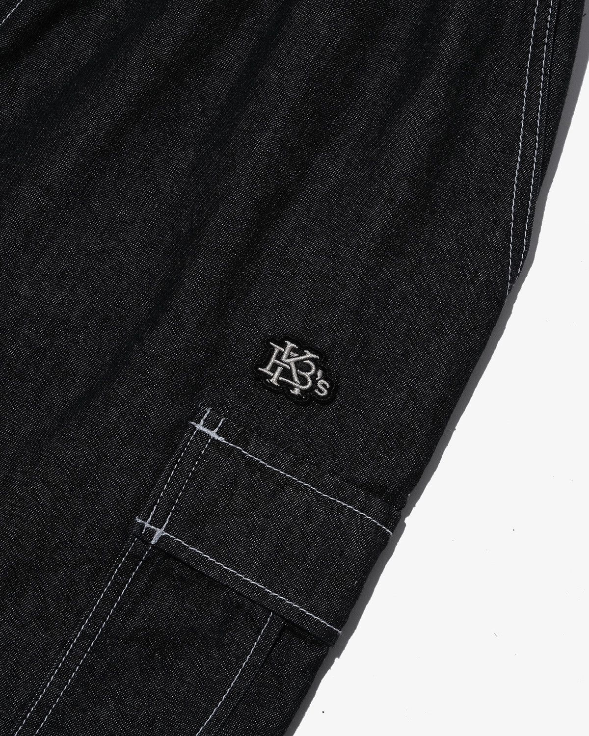 LIGHT DENIM CARGO SHORTS