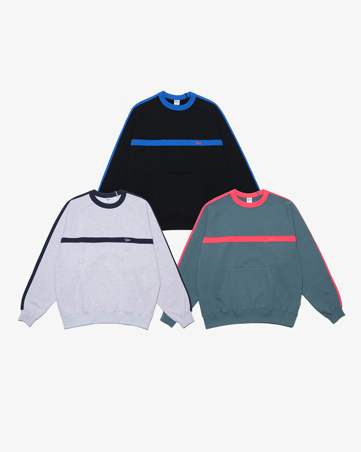 LINE SWEAT CREWNECK