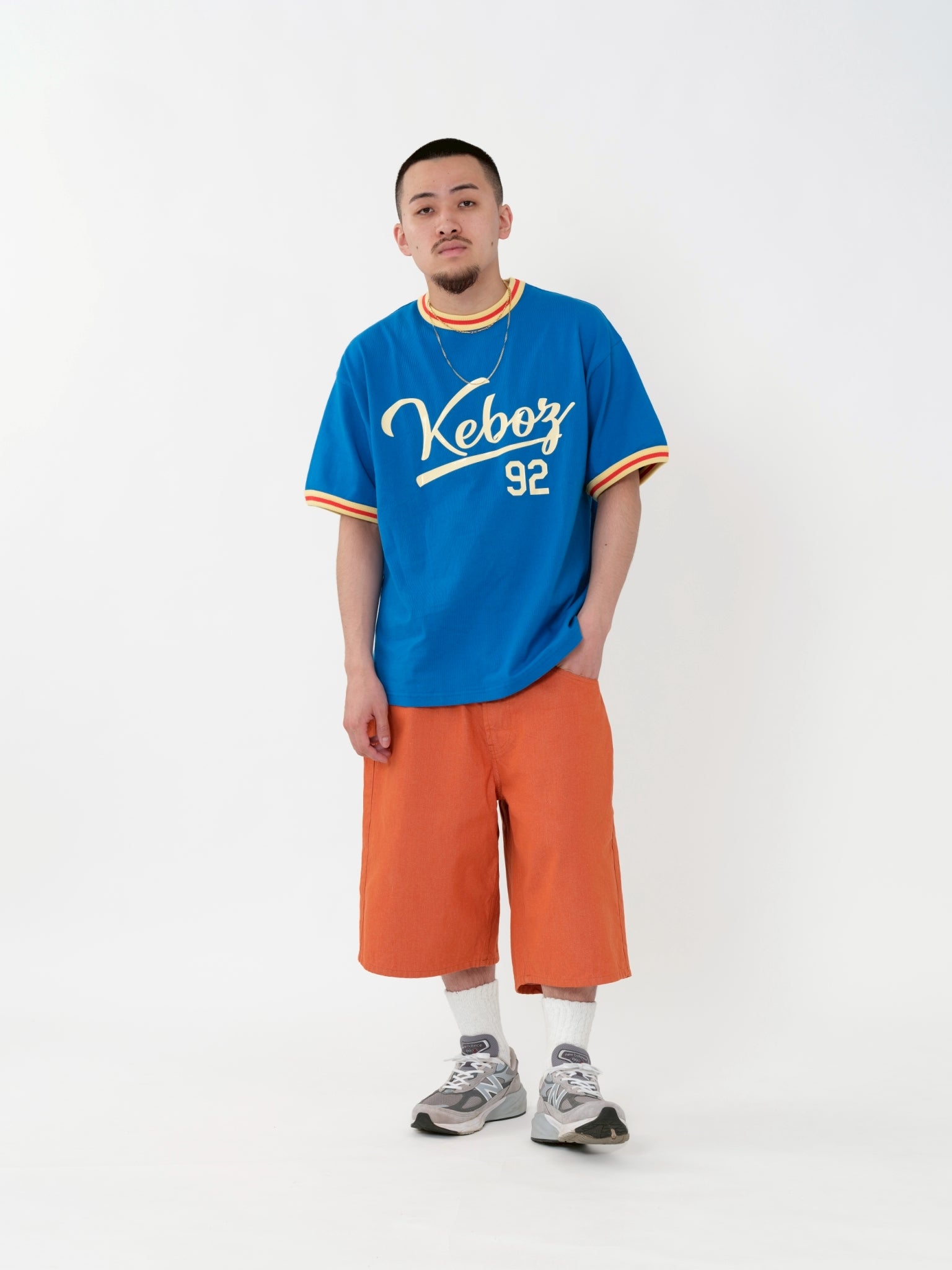46. B92 RINGER S/S TEE (Shipping date: April)