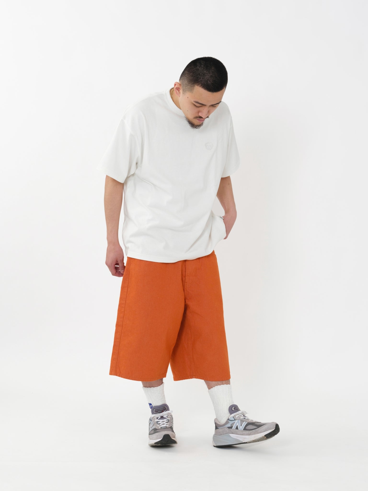 BAGGY FIT DENIM SHORTS