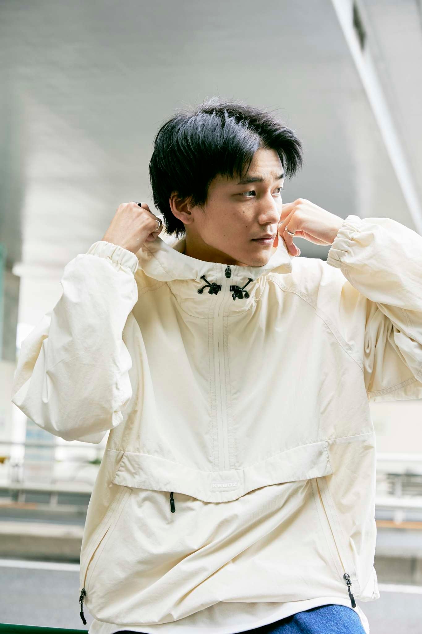 SUPPLEX NYLON ANORAK PARKA