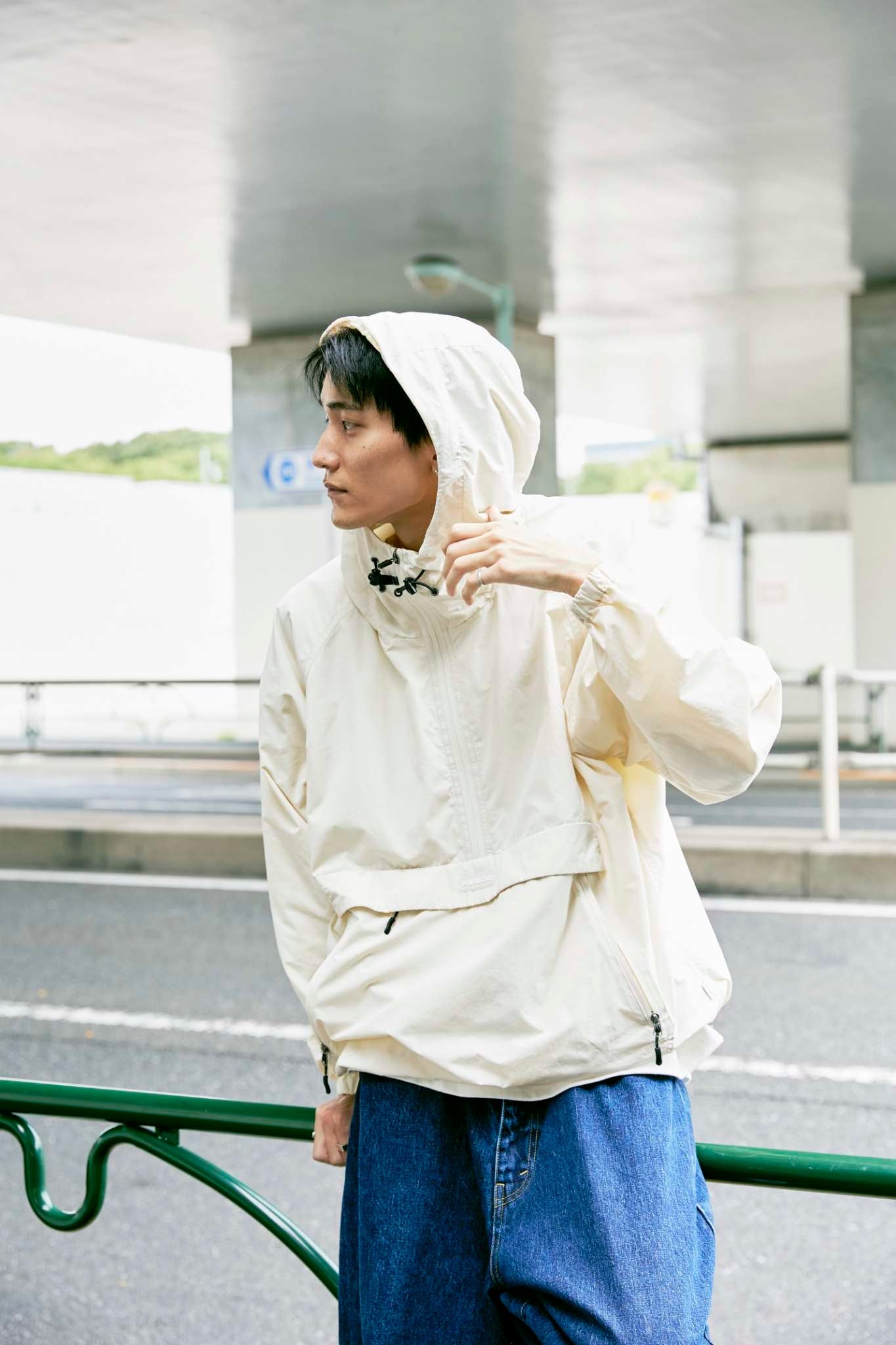 SUPPLEX NYLON ANORAK PARKA