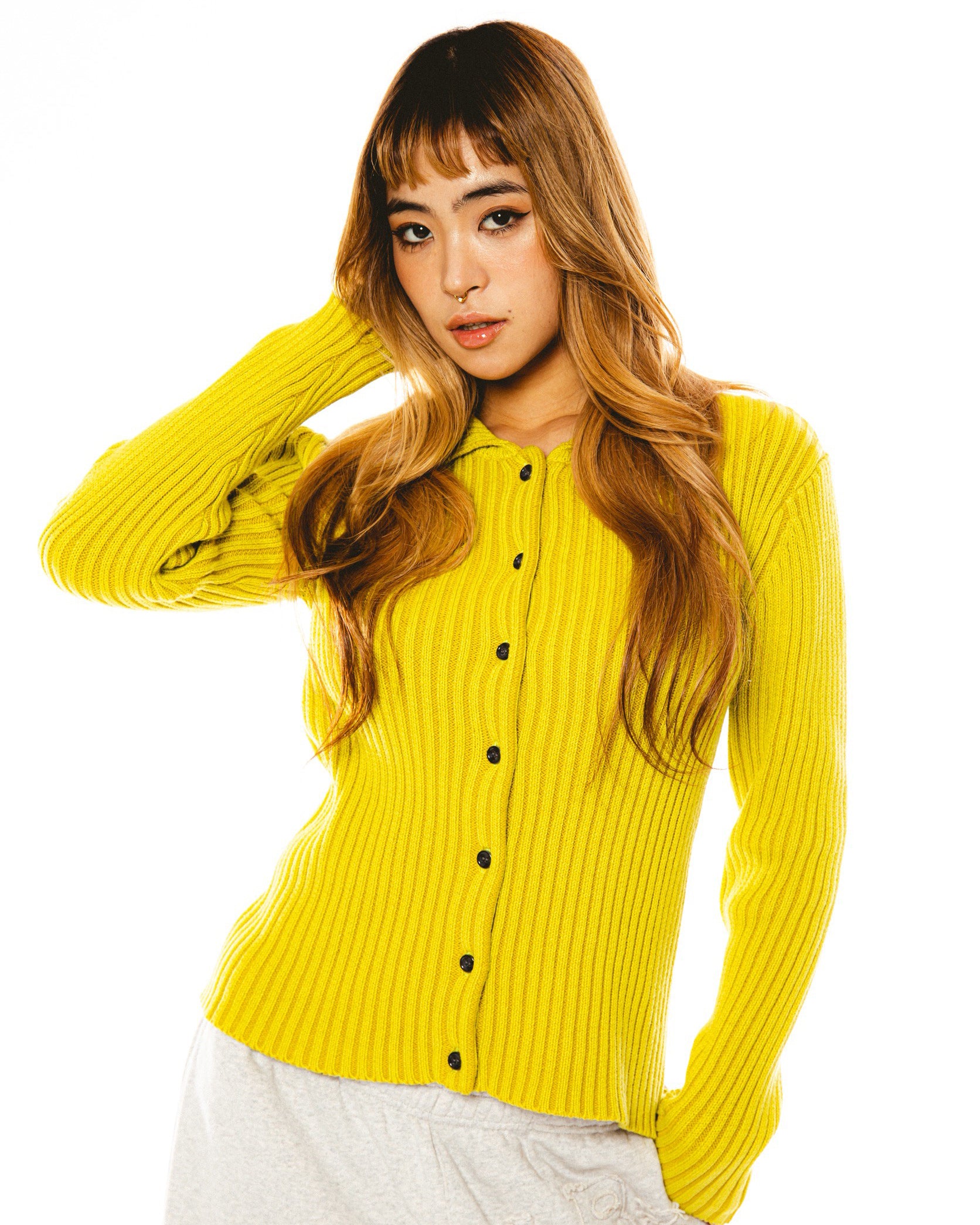 COLLAR UP KNIT