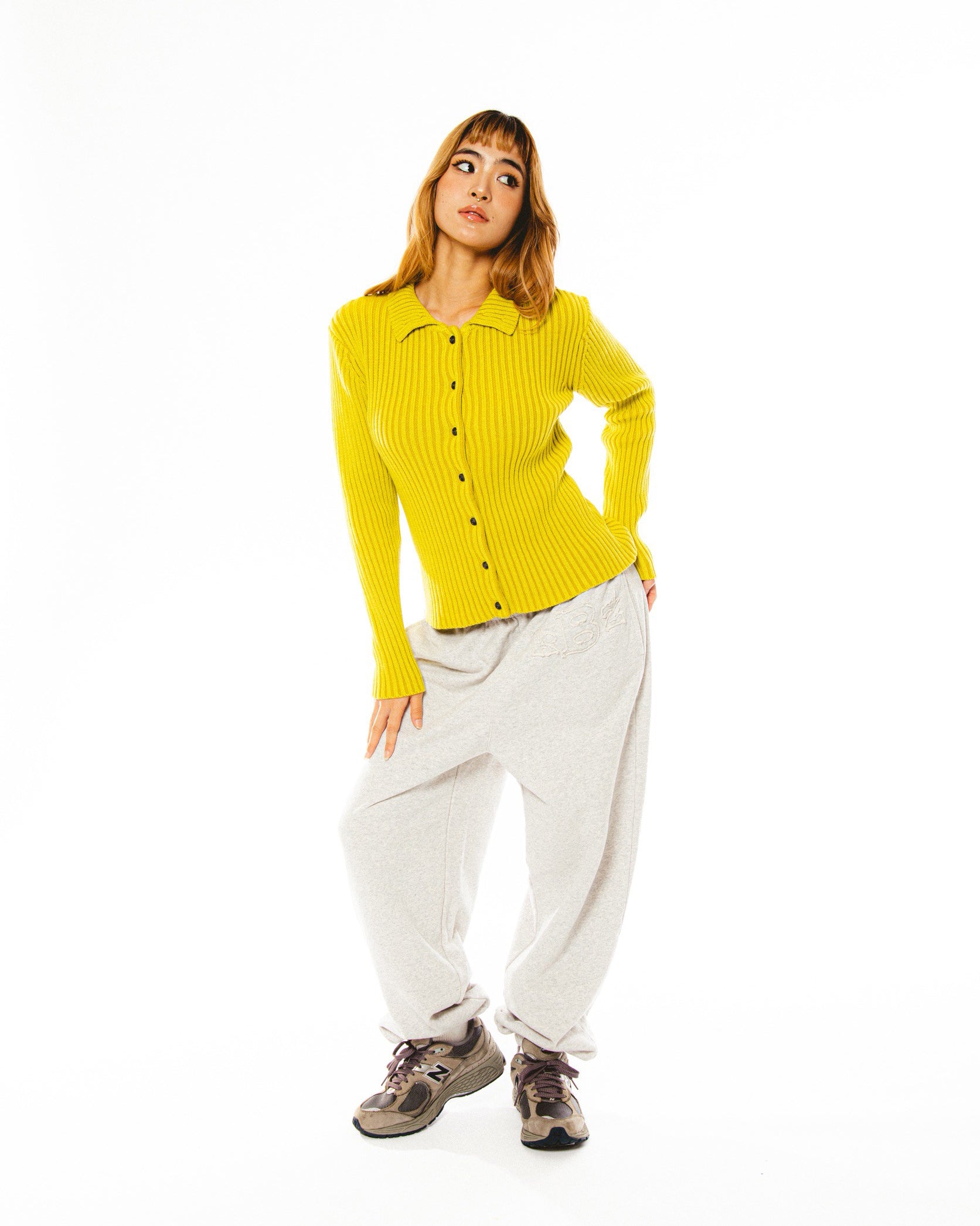 COLLAR UP KNIT