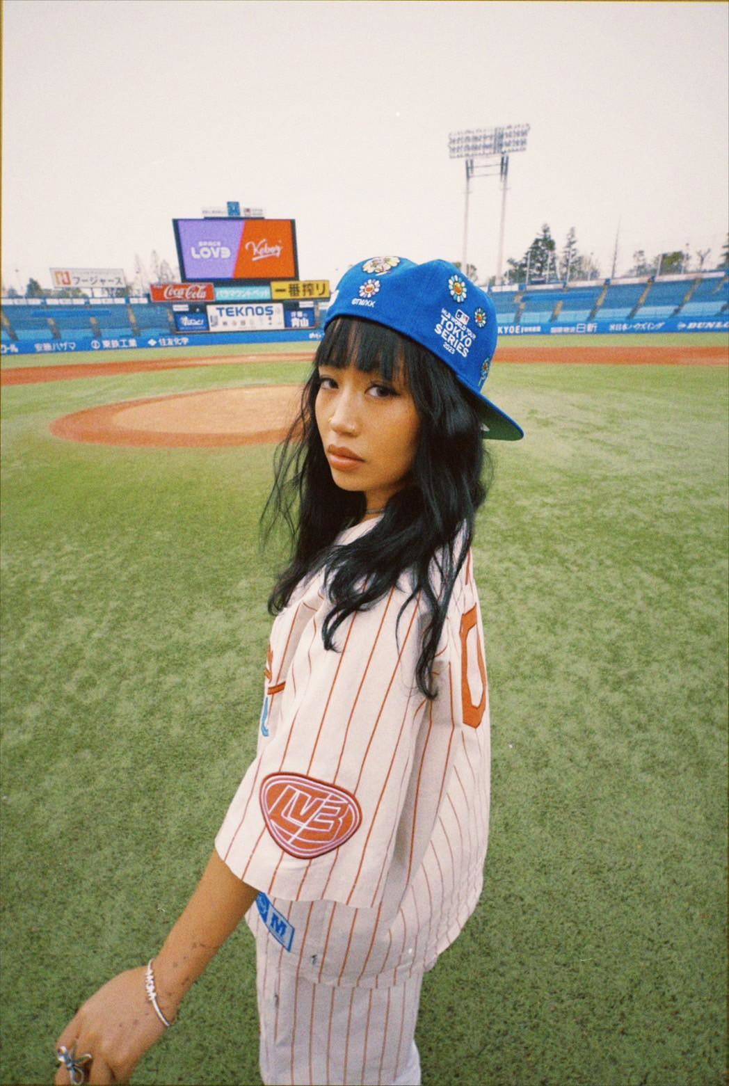 SPACE LOV3 × KEBOZ BASEBALL JERJEY