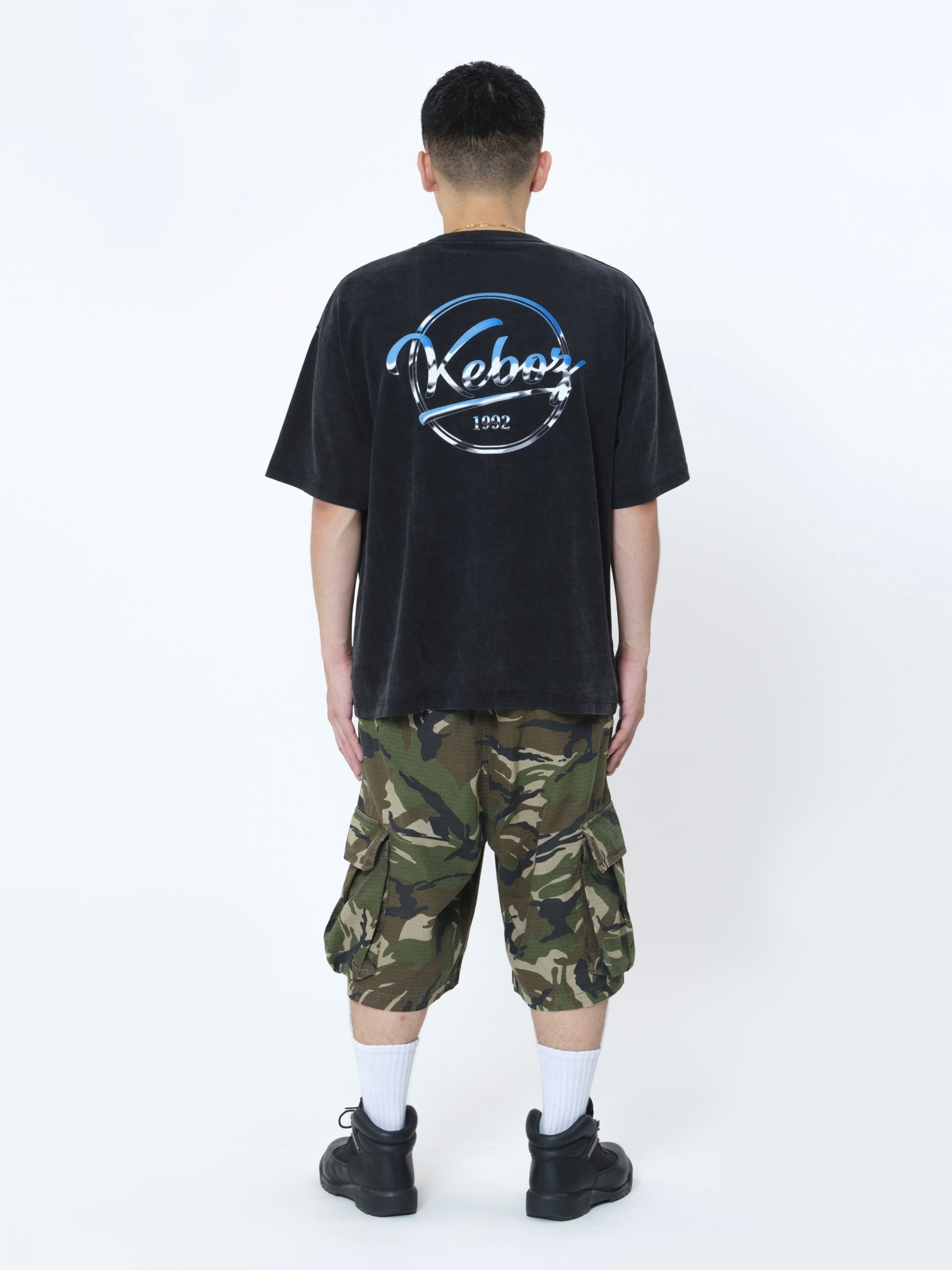METAL BB WASHED S/S TEE