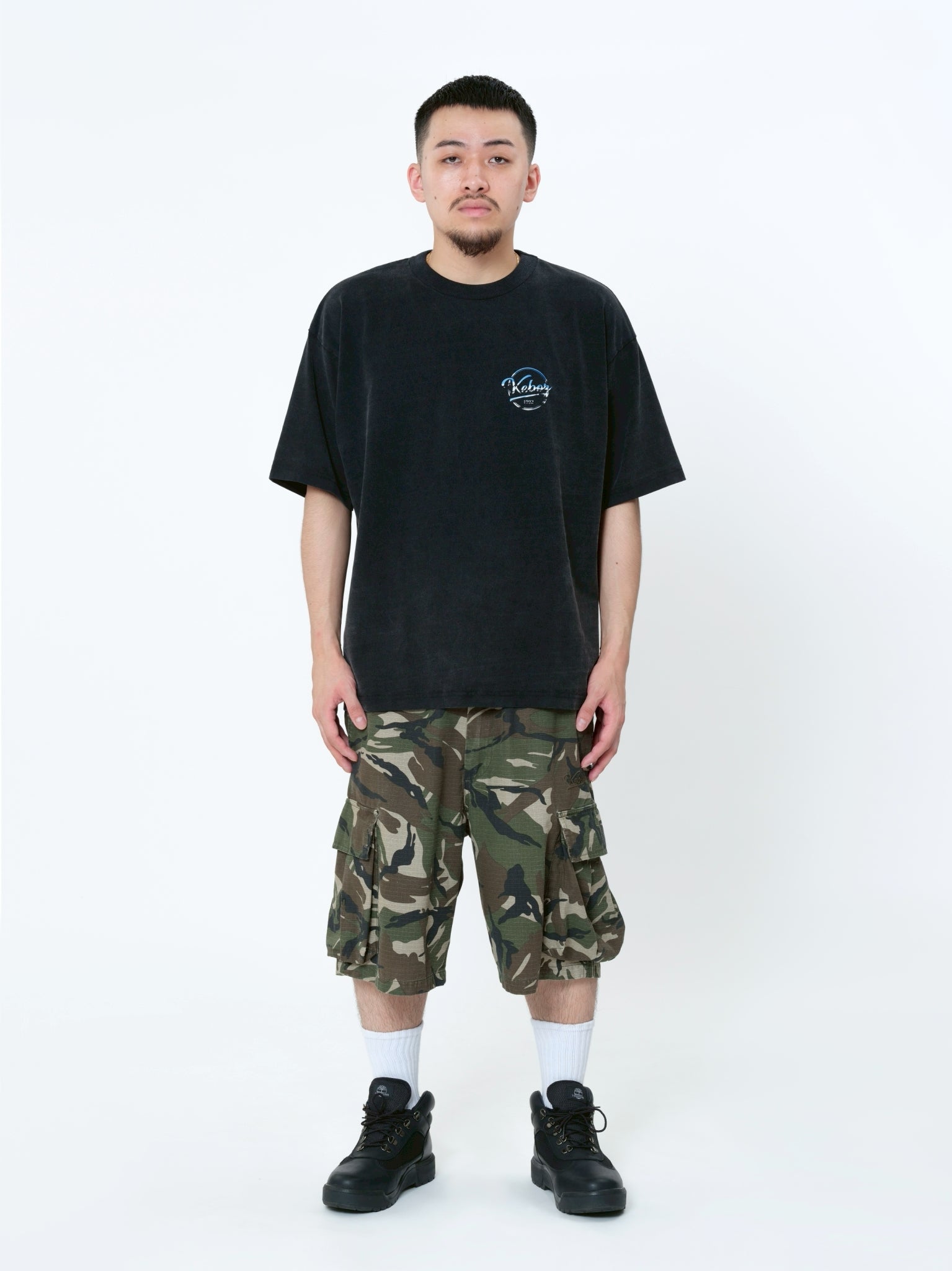 METAL BB WASHED S/S TEE