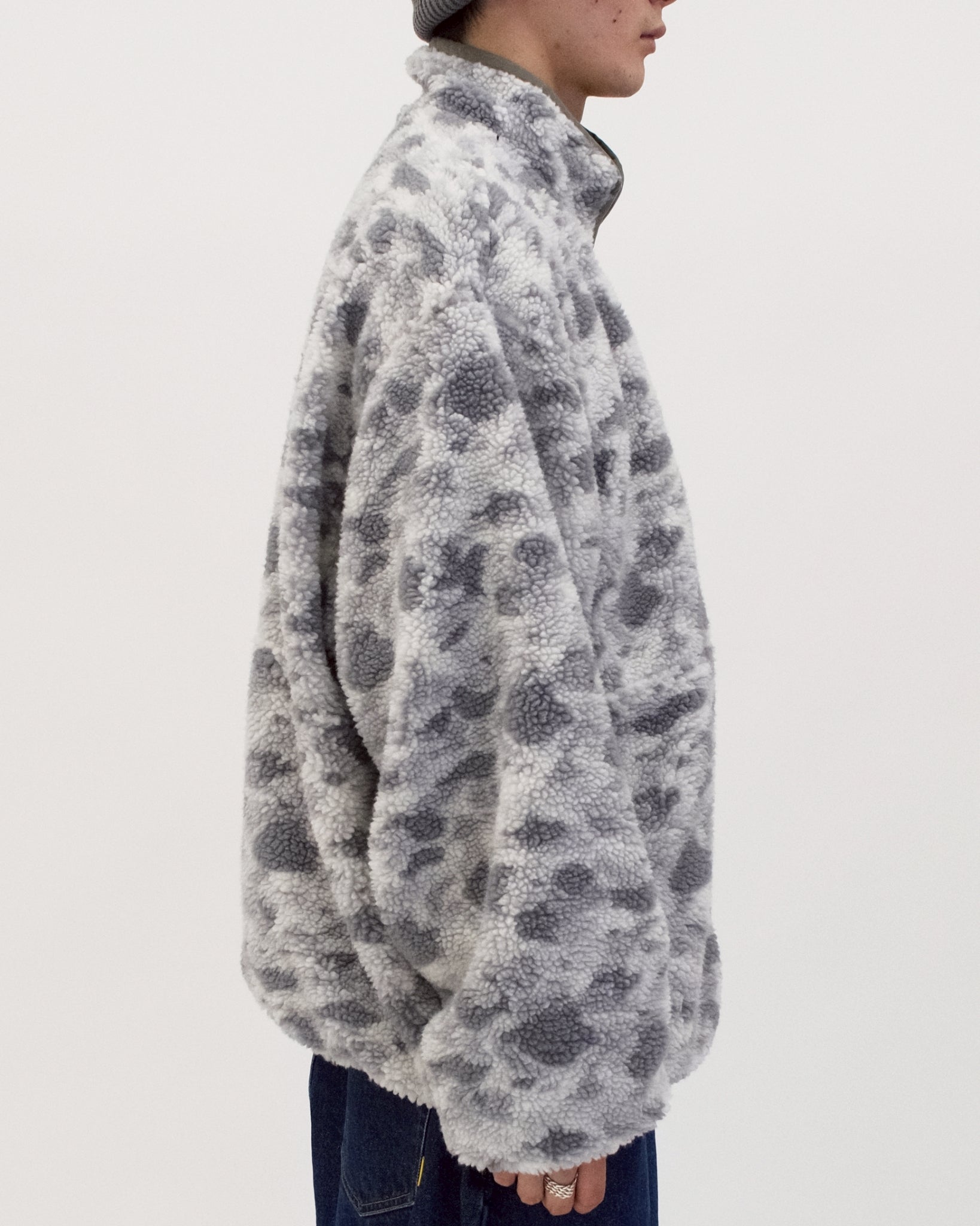 CAMO BOA / NYLON REVERSIBLE JACKET