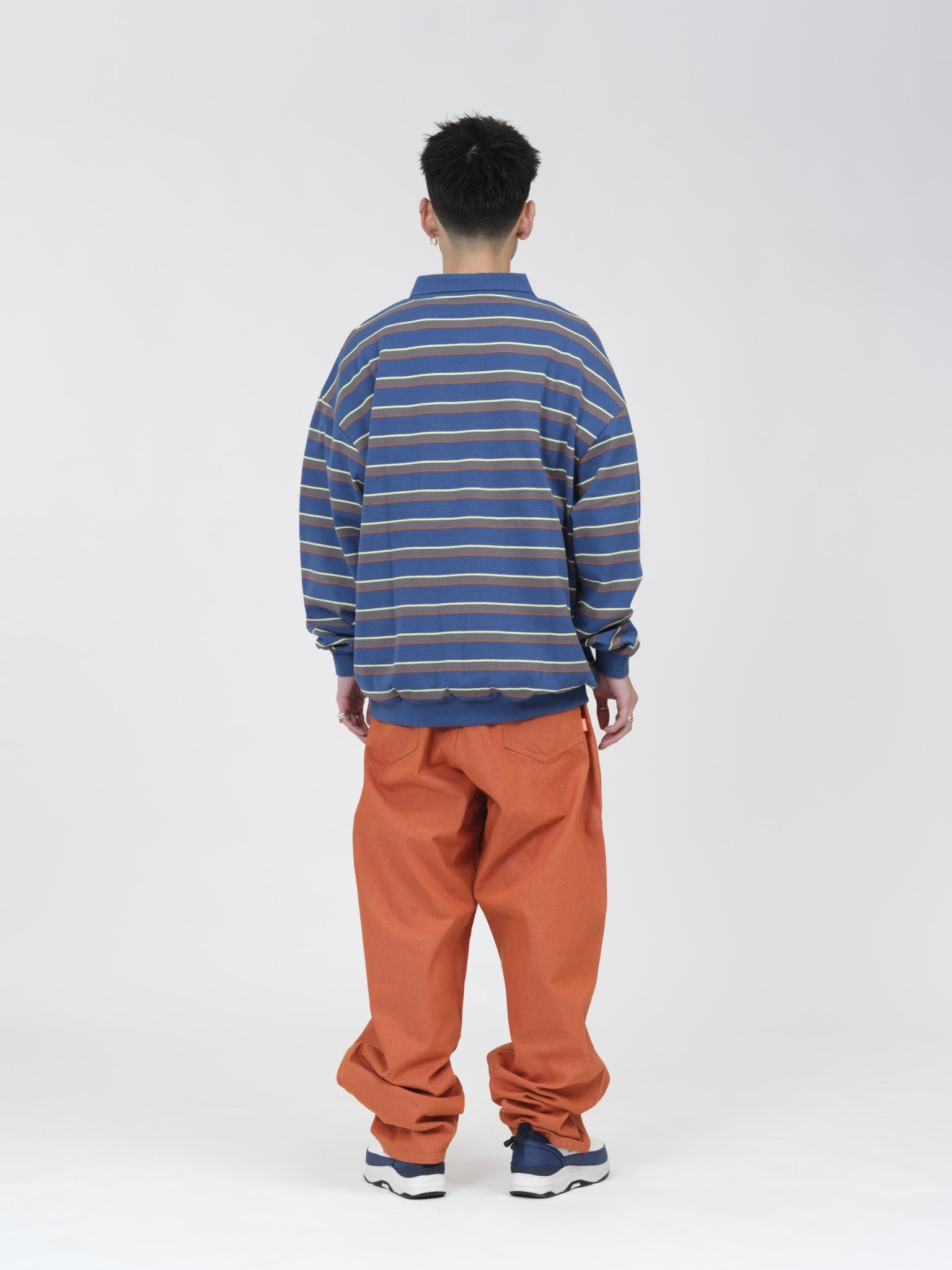 BORDER L/S POLO