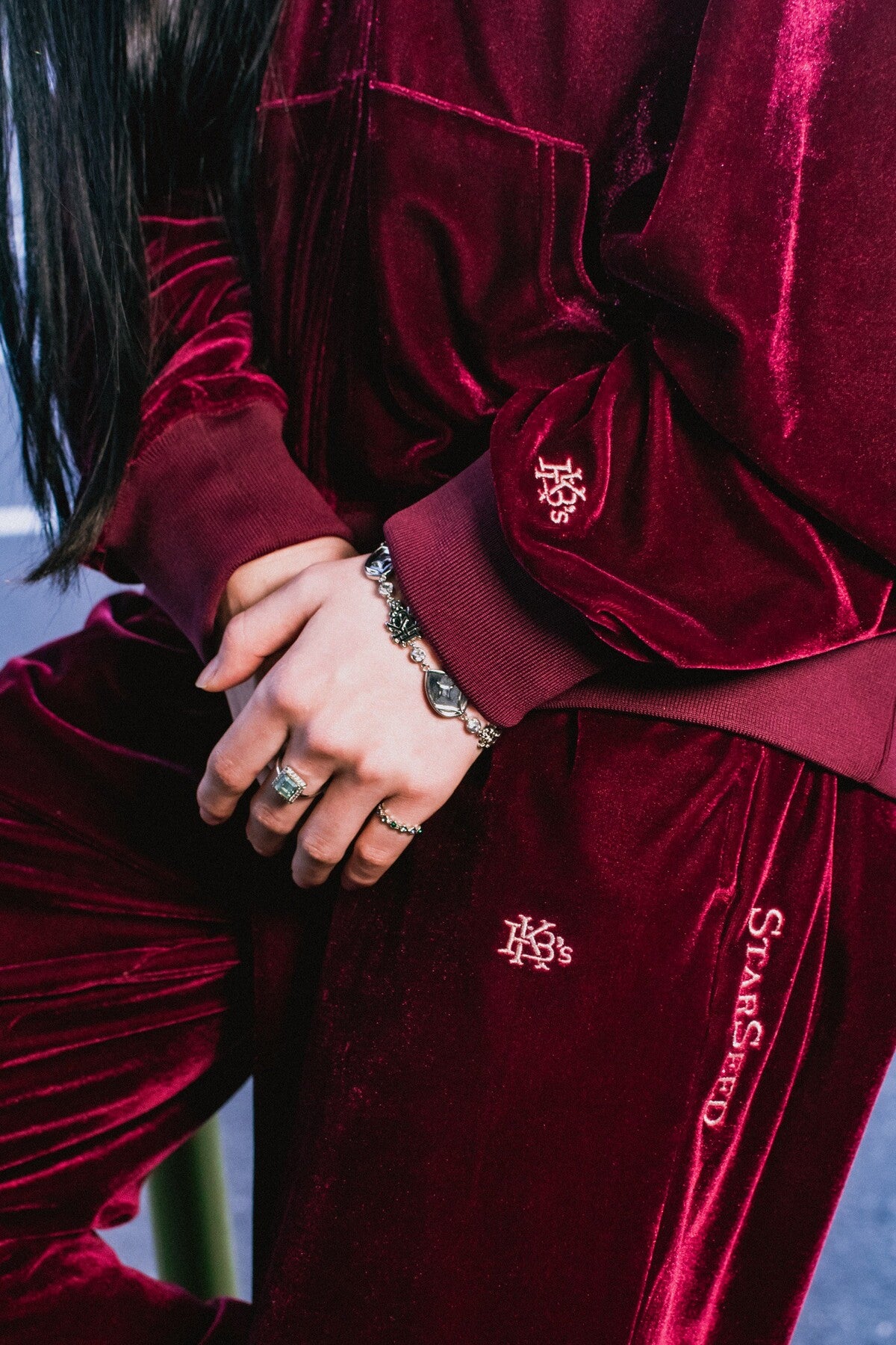 SS×KBZ VELOUR PANTS