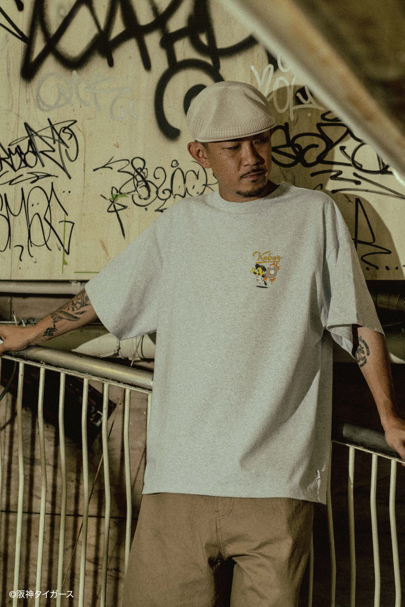 TIGERS × KEBOZ TO LUCKY S/S TEE