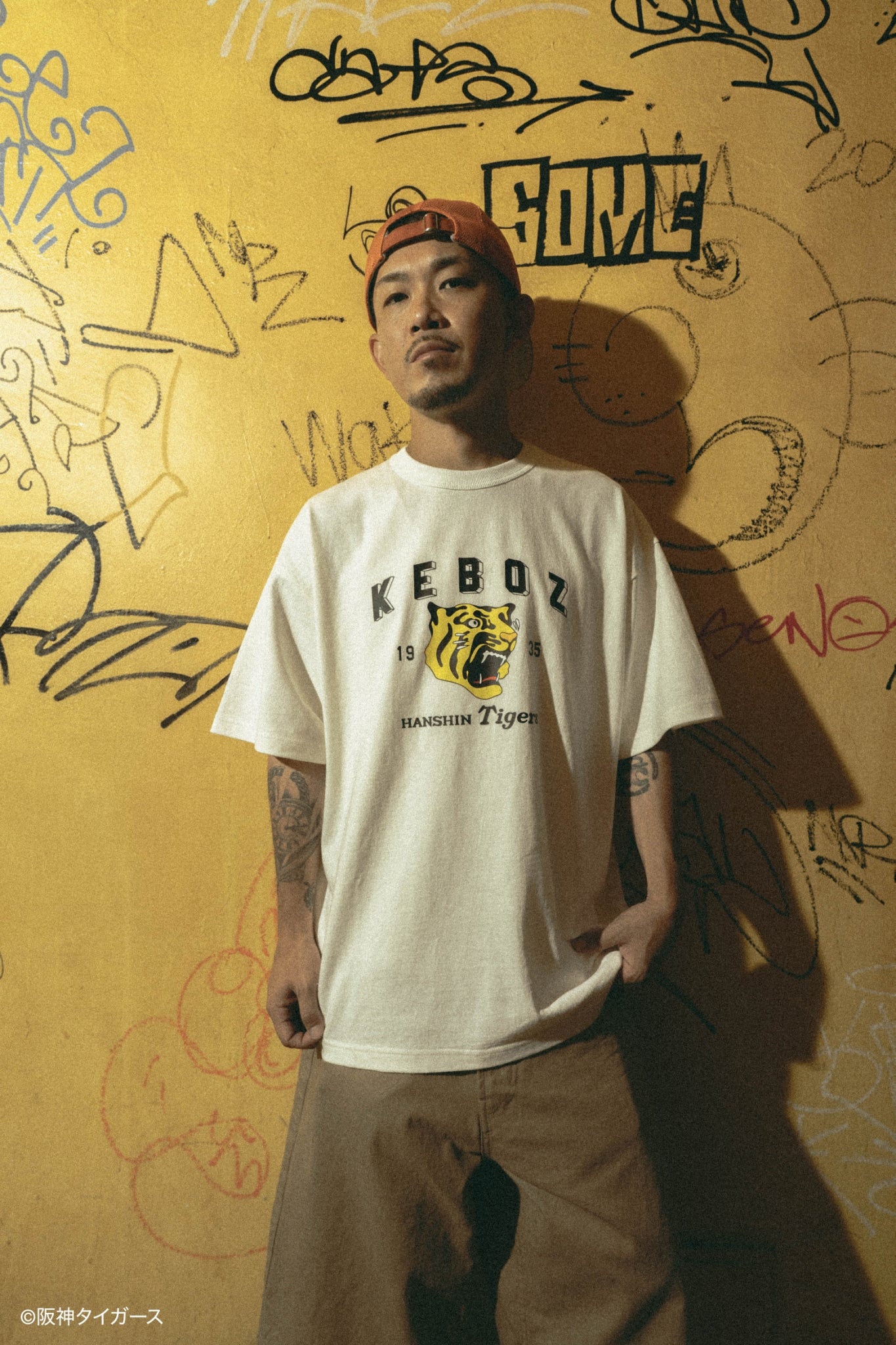 TIGERS × KEBOZ TORA S/S TEE