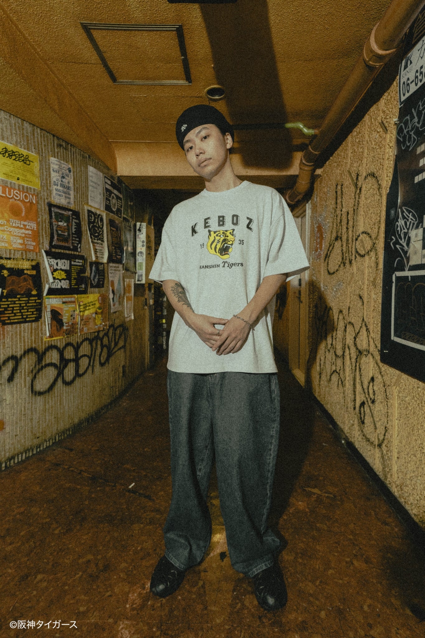 TIGERS × KEBOZ TORA S/S TEE
