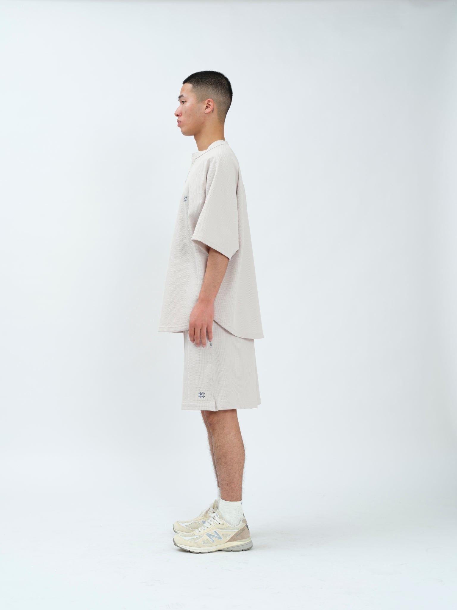 THERMAL HENLEY NECK TEE