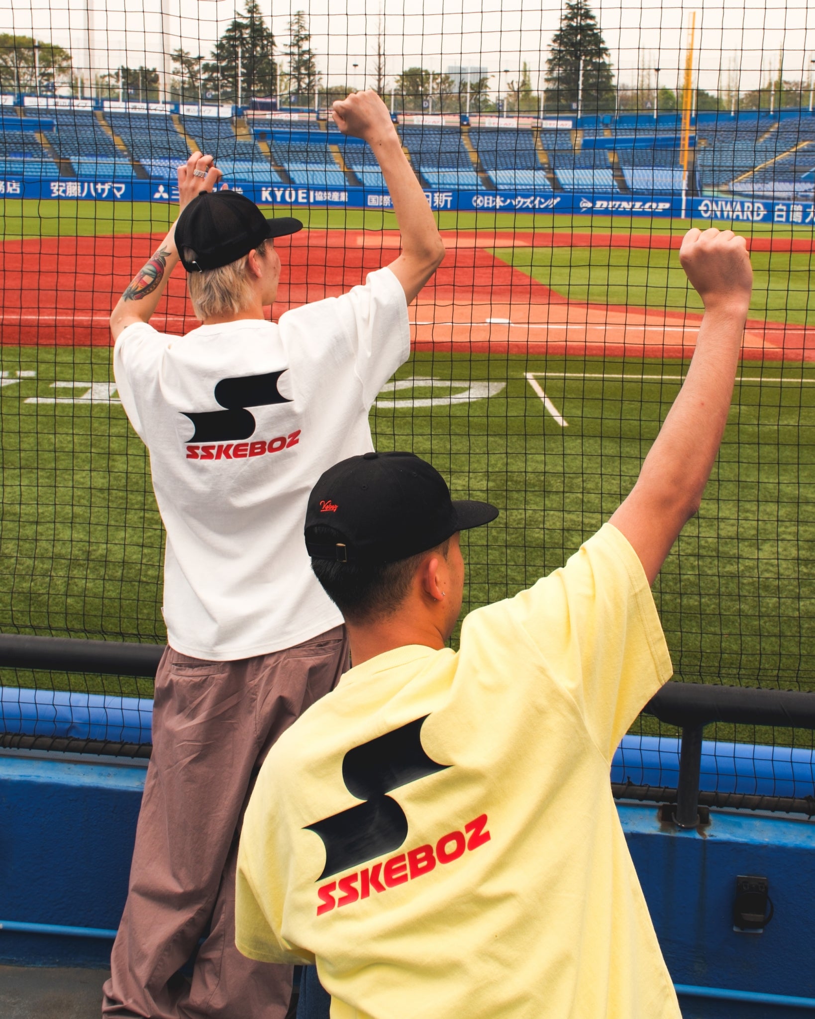 SSK × KEBOZ LOGO S/S TEE