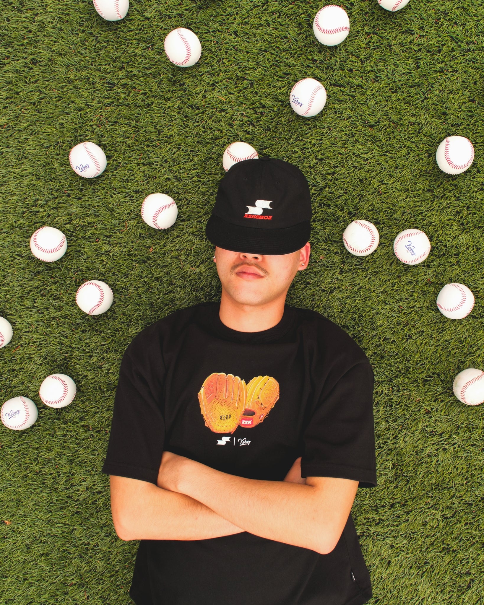 SSK × KEBOZ GLOVE S/S TEE