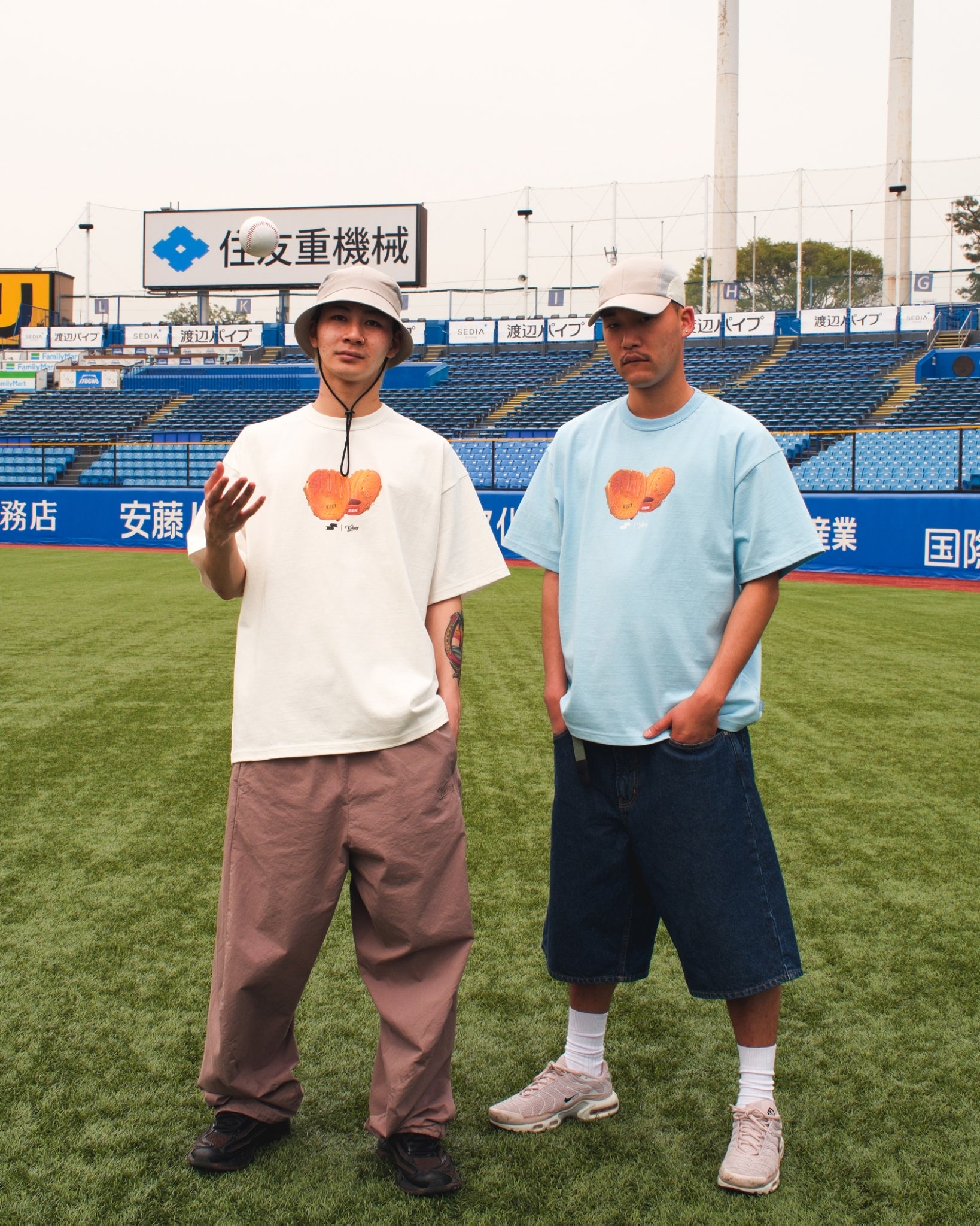 SSK × KEBOZ GLOVE S/S TEE