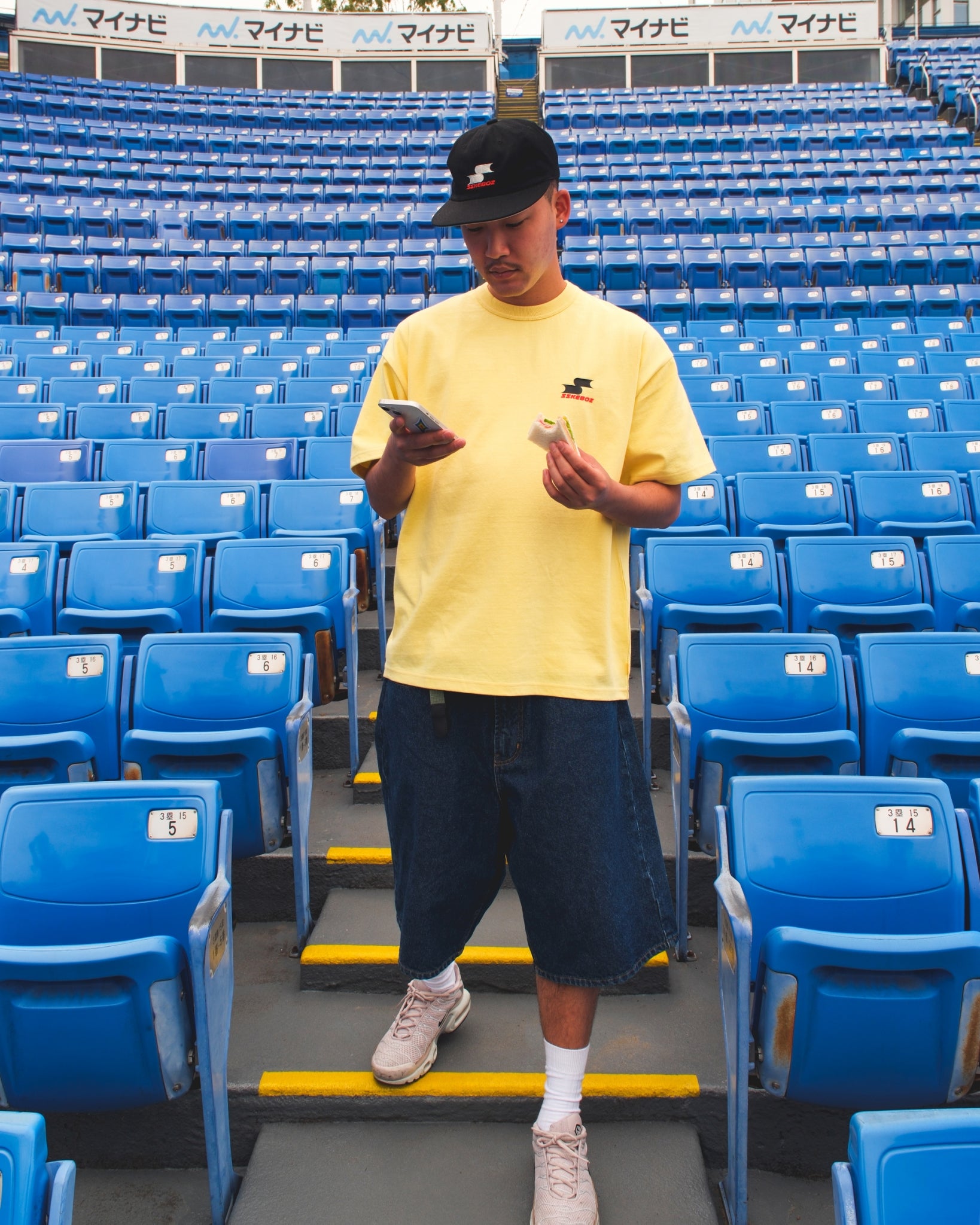 SSK × KEBOZ LOGO S/S TEE