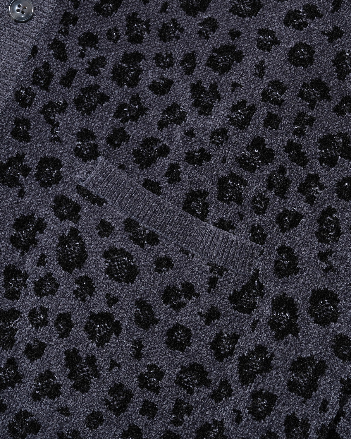 MOLE KNIT LEOPARD CARDIGAN