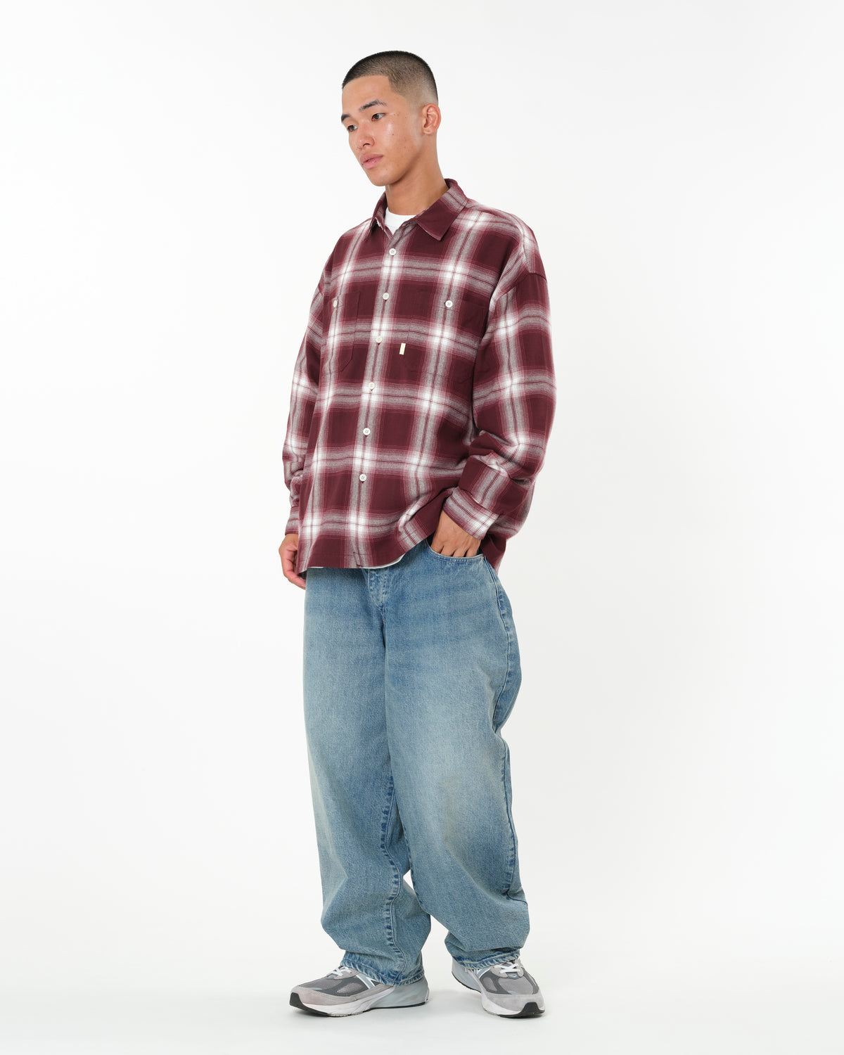 OMBRE CHECK SHIRT
