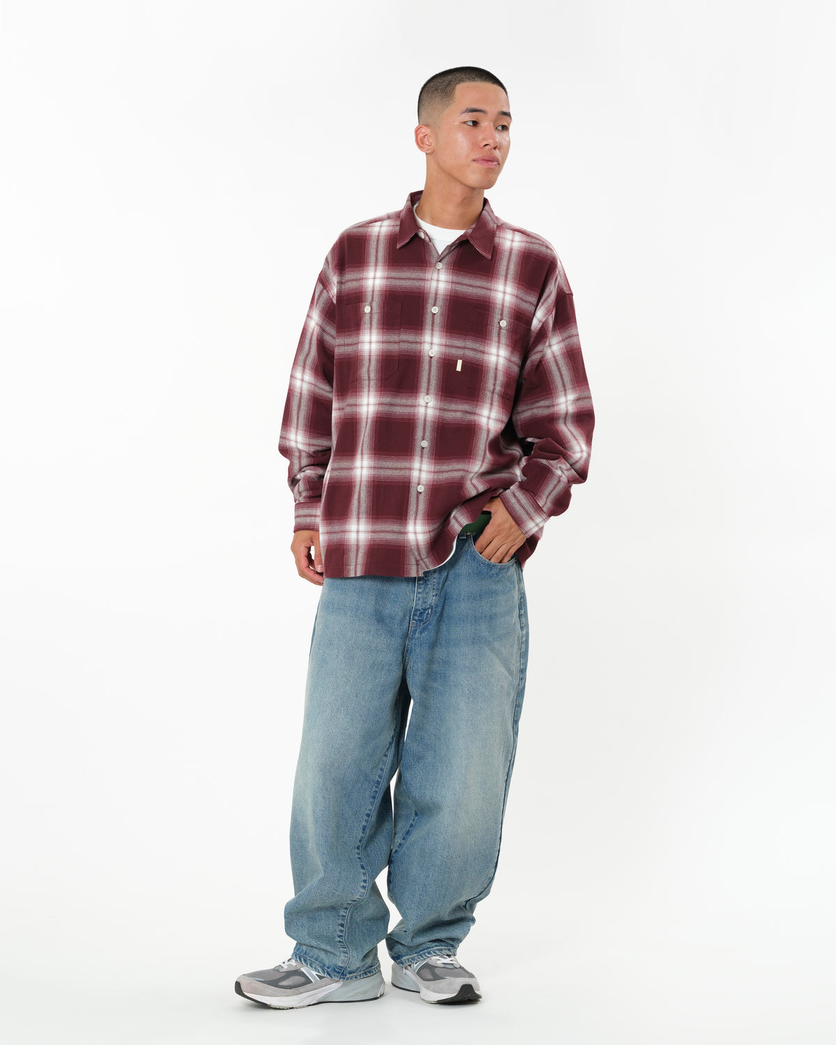 OMBRE CHECK SHIRT