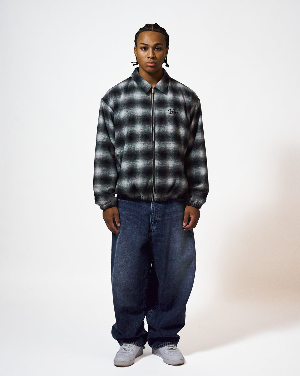 OMBRE CHECK JACKET