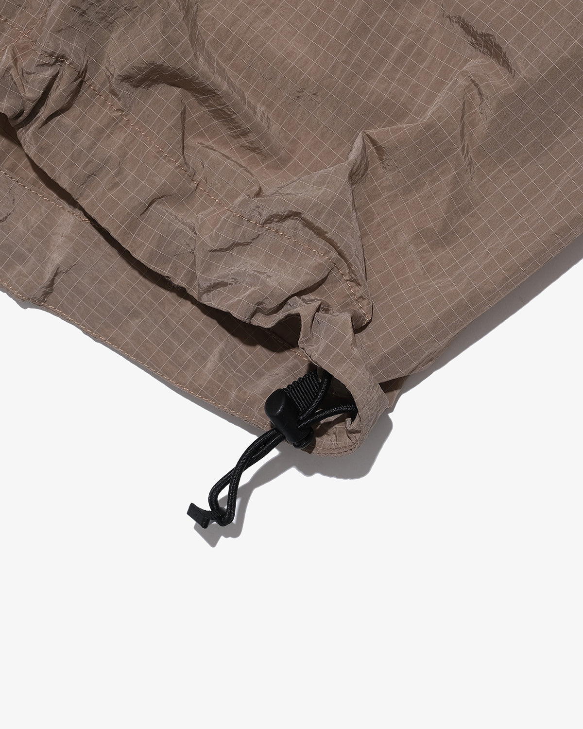 PACKABLE RIPSTOP NYLON HOODIE JACKET