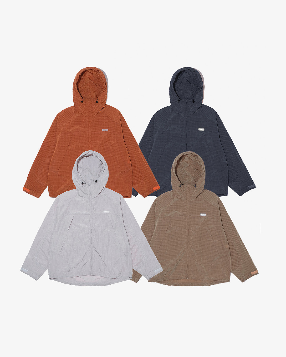 PACKABLE RIPSTOP NYLON HOODIE JACKET